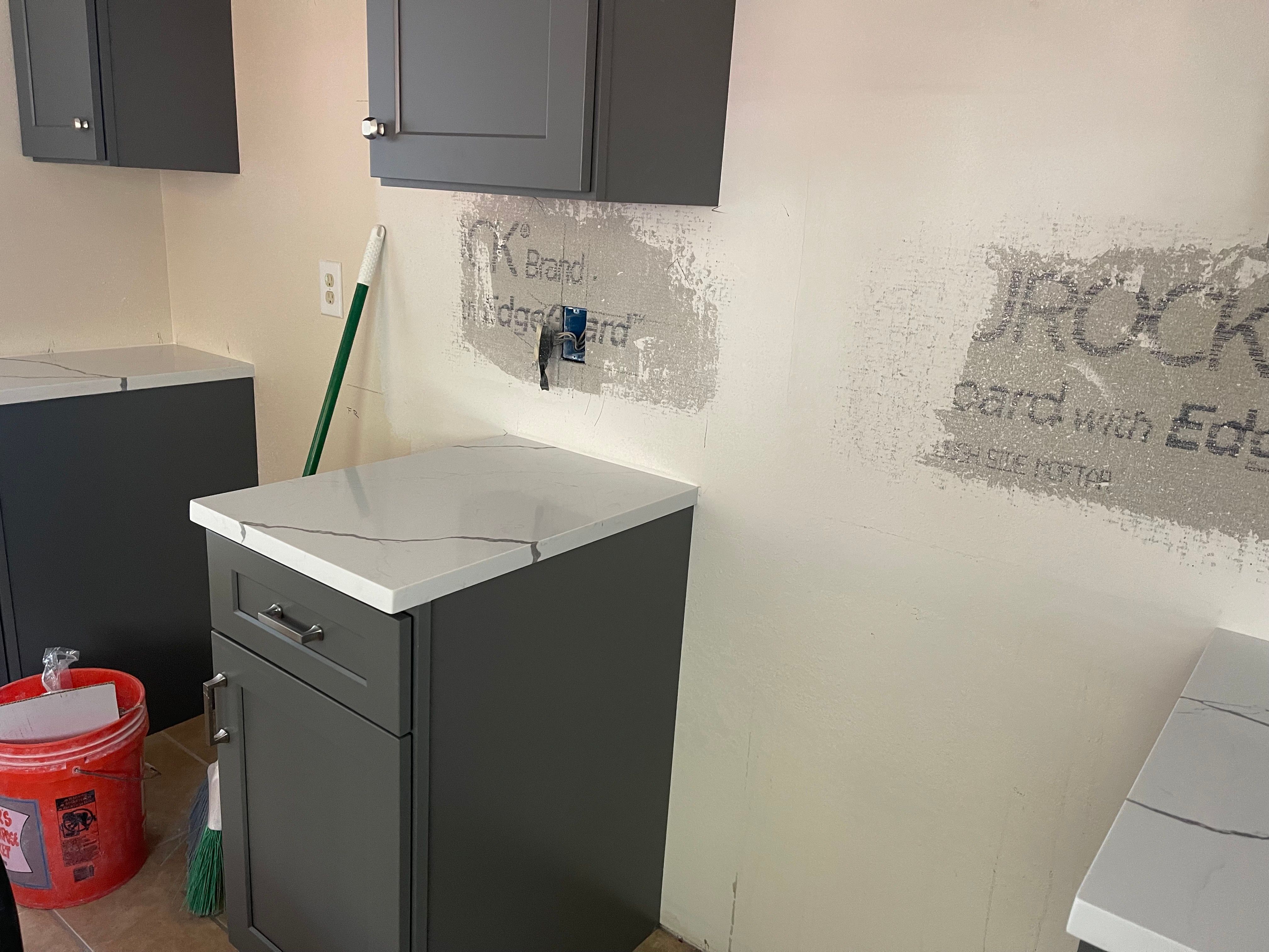 Kitchen Remodel using US Cabinets by Mena stone surfaces