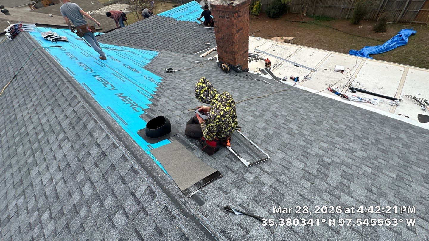 Project in Oklahoma City by Icon Roofing And Construction
