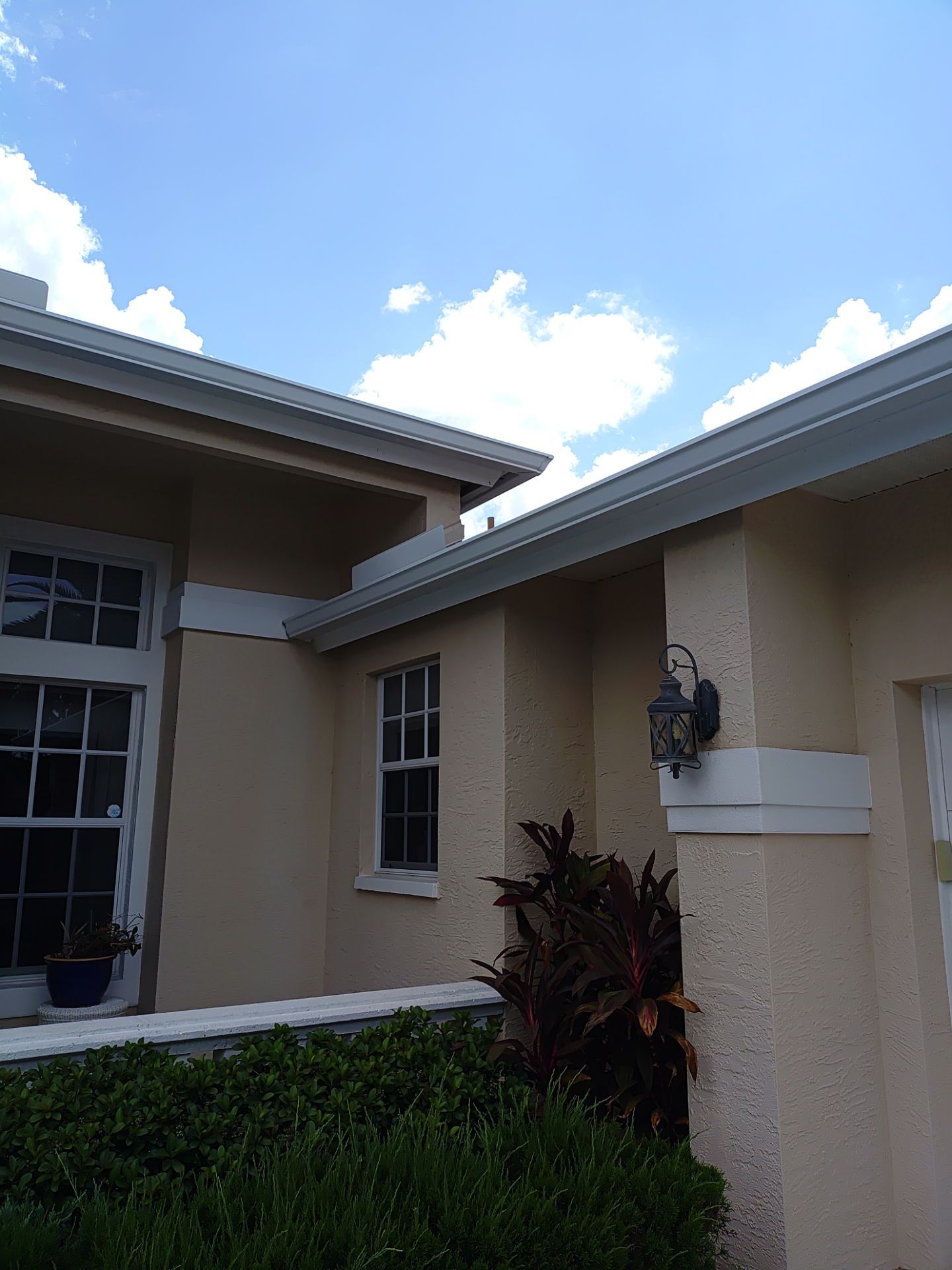 Splash Guard System Installation in Fort Myers FL by Gutter Professor by Gutter Professors