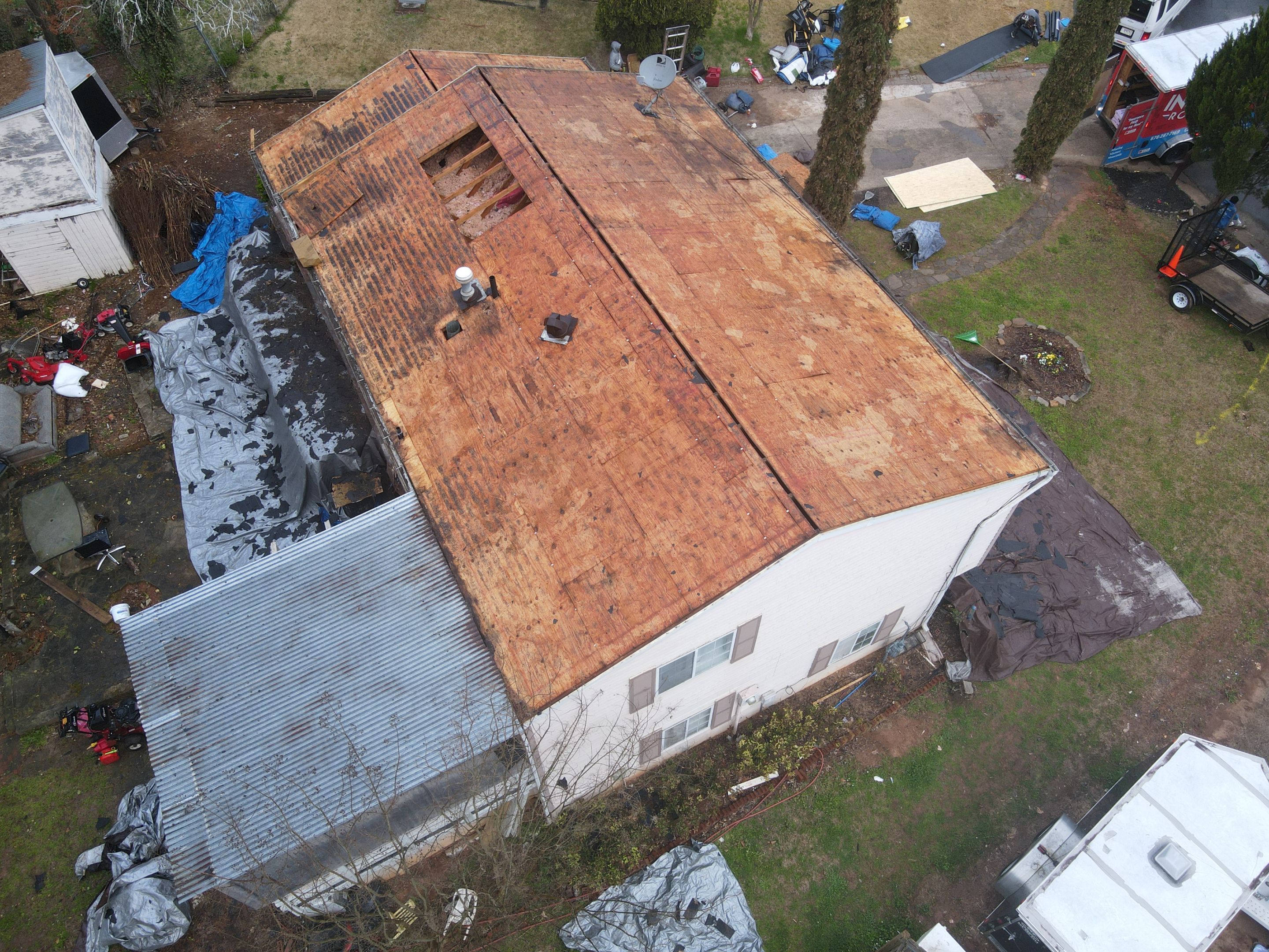 Oakridge TruDef Estate Gray Residential Roofing Installation by Inspector Roofing and Restoration