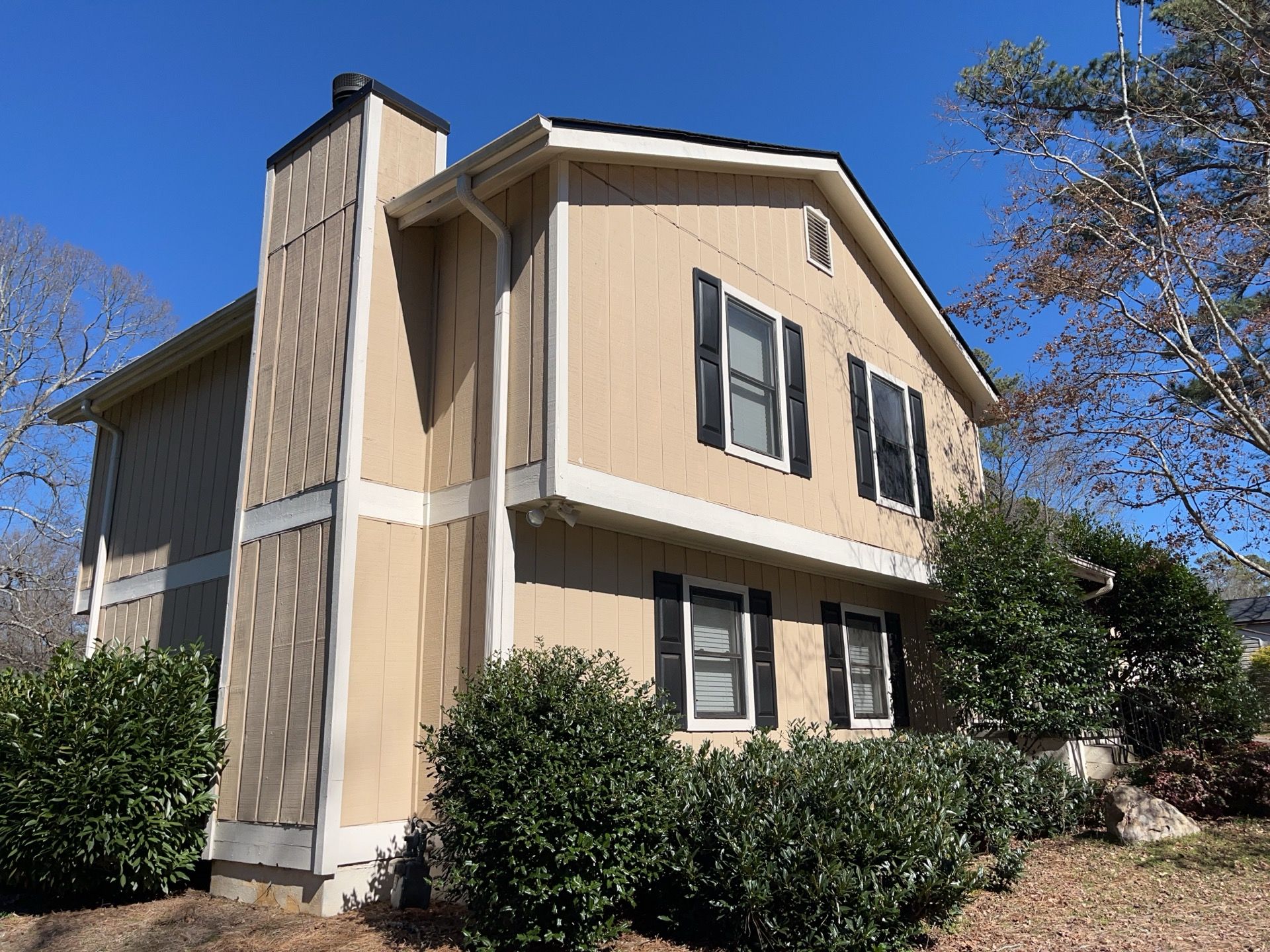 Marietta, GA Rotten Wood Replacement, Exterior Paint, and Deck Stain  by Nelson Exteriors 