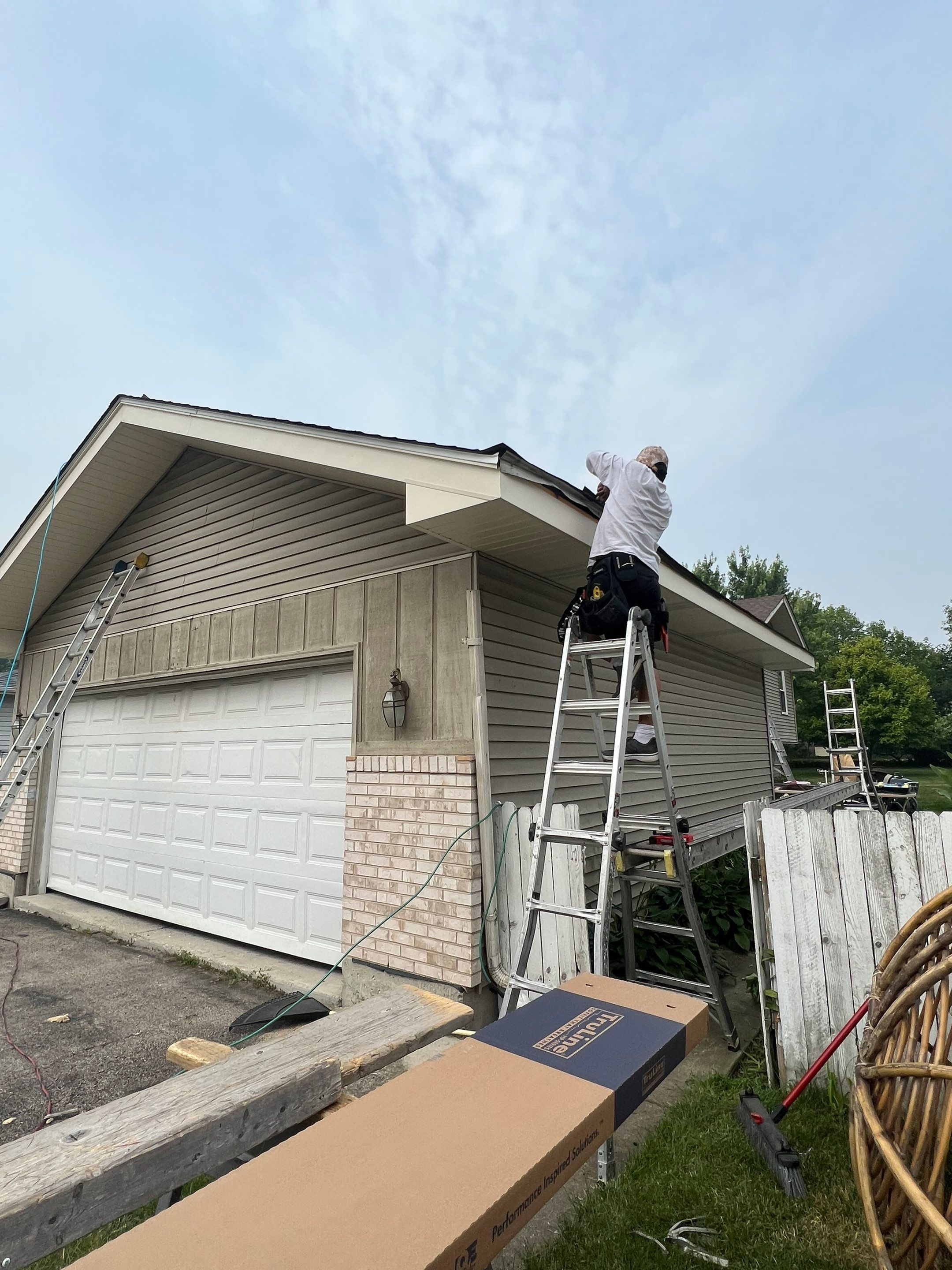 Roof, siding and gutter replacement by hail and wind damage by Just Brilliant Restoration JBR