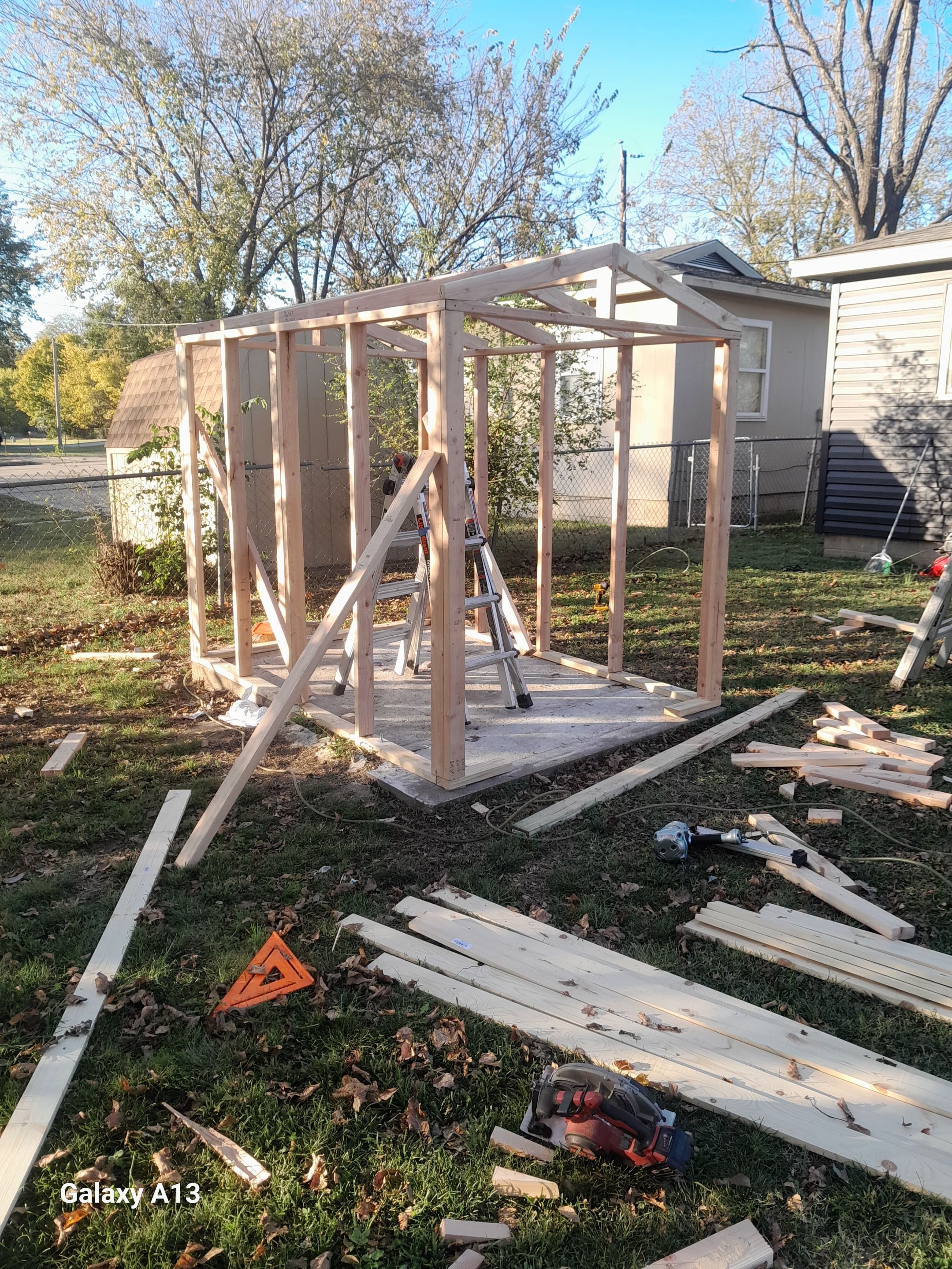 Hail damage & tornado damage restoration.  by In & Out Construction & Remodeling, LLC