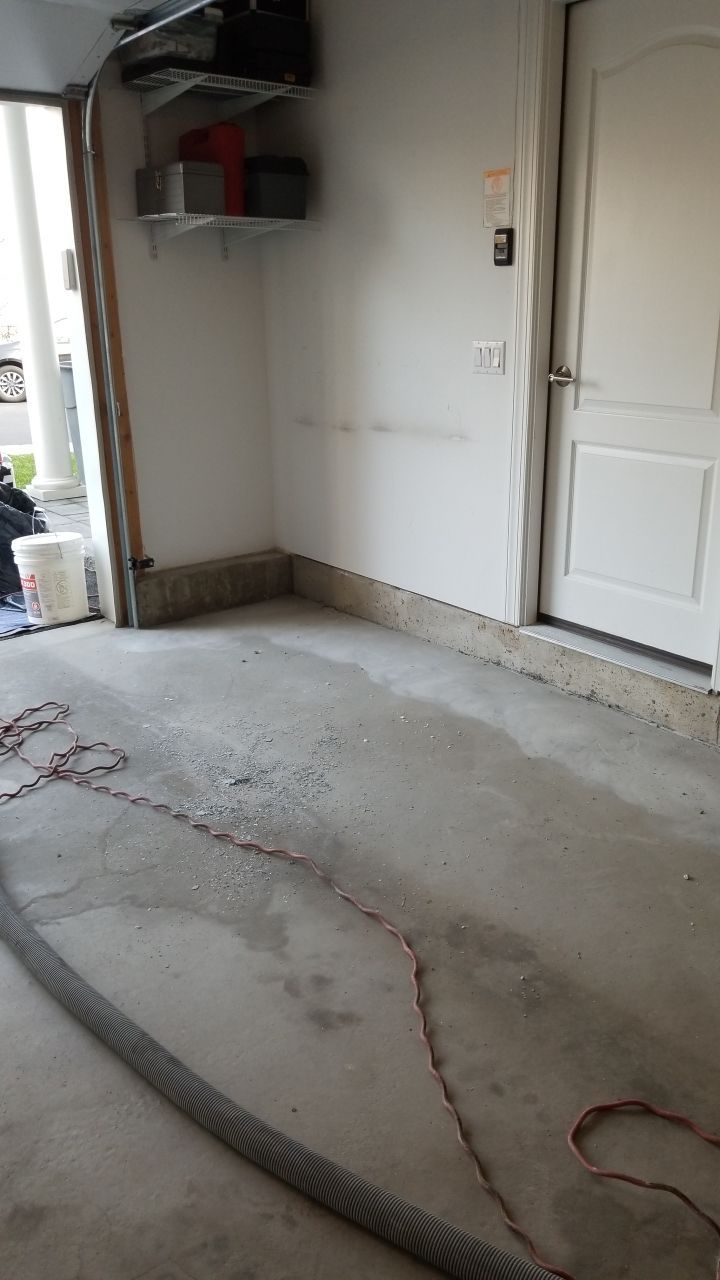 Garage Floor Coating using Penntek in Nightfall by Spectrum Painting, LLC