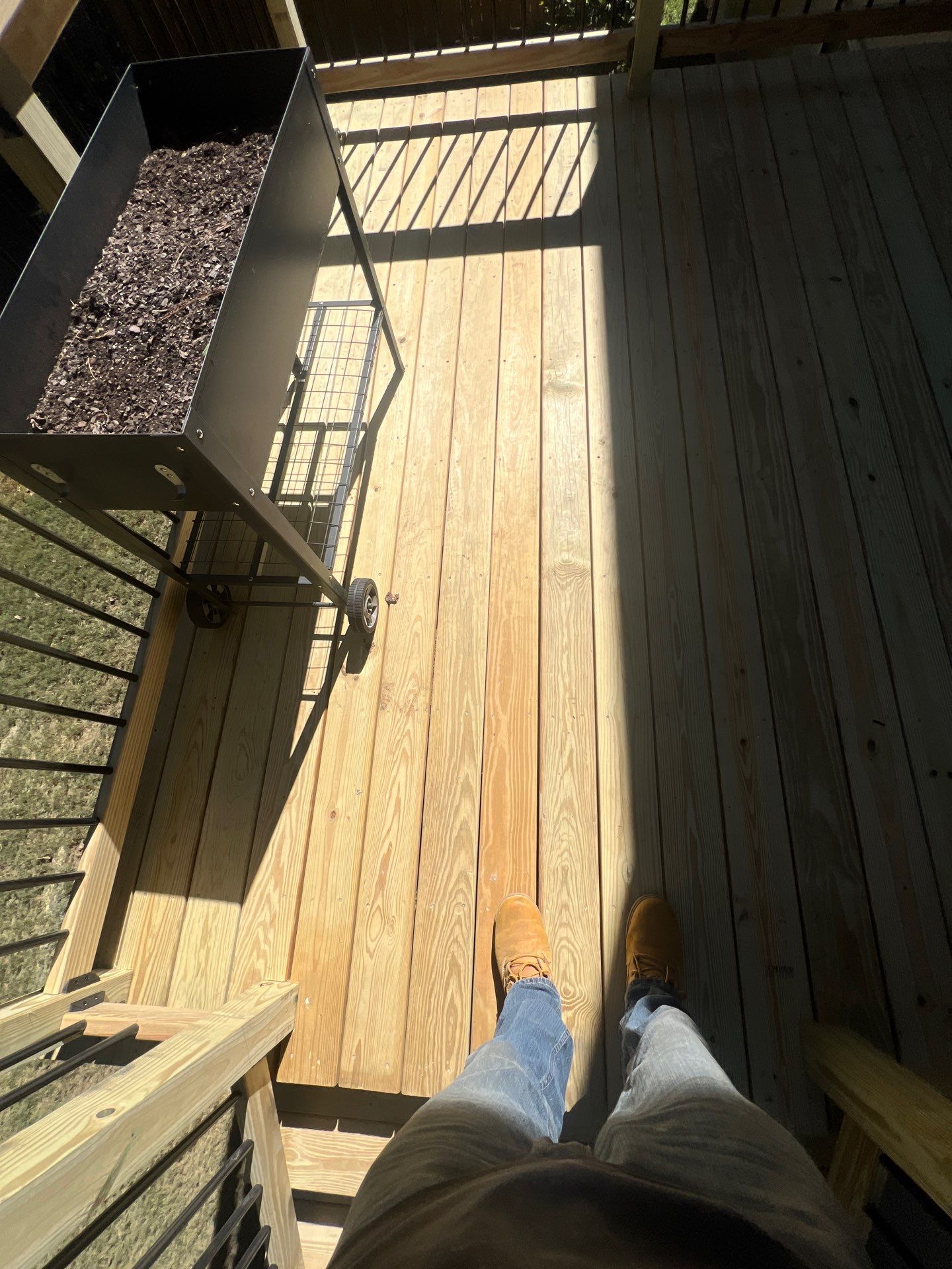 Wood Deck Build in Duluth, GA by Nelson Exteriors