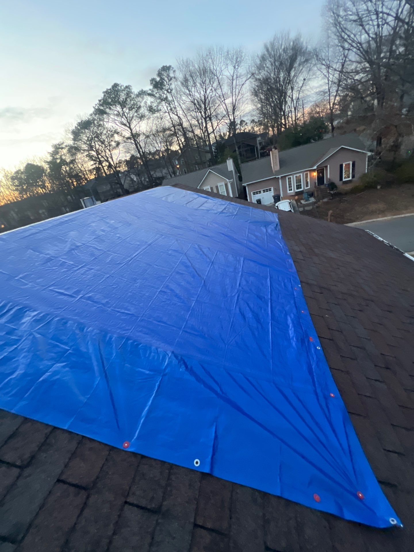 Roof Replacement in Pelham (Weathered Wood) by The Roofing Dudes