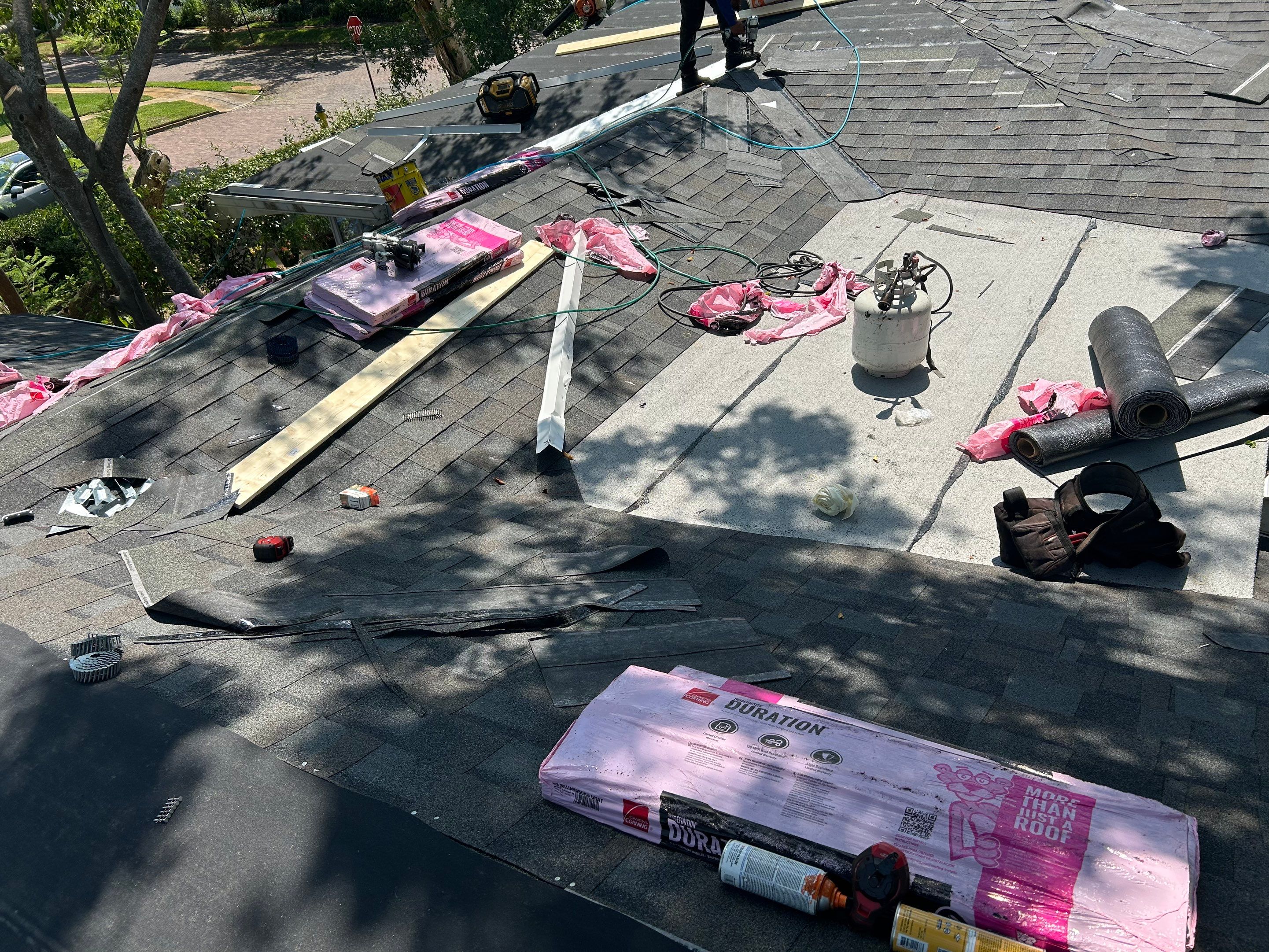 Project in St. Petersburg by Mitchell Roofing Company LLC 