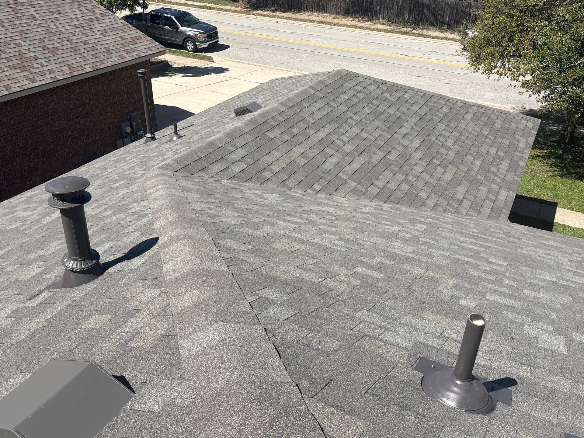 Roof Replacement in Round Rock, TX | Owens Corning Oakridge Shingles by Kstylez Roofing & Construction