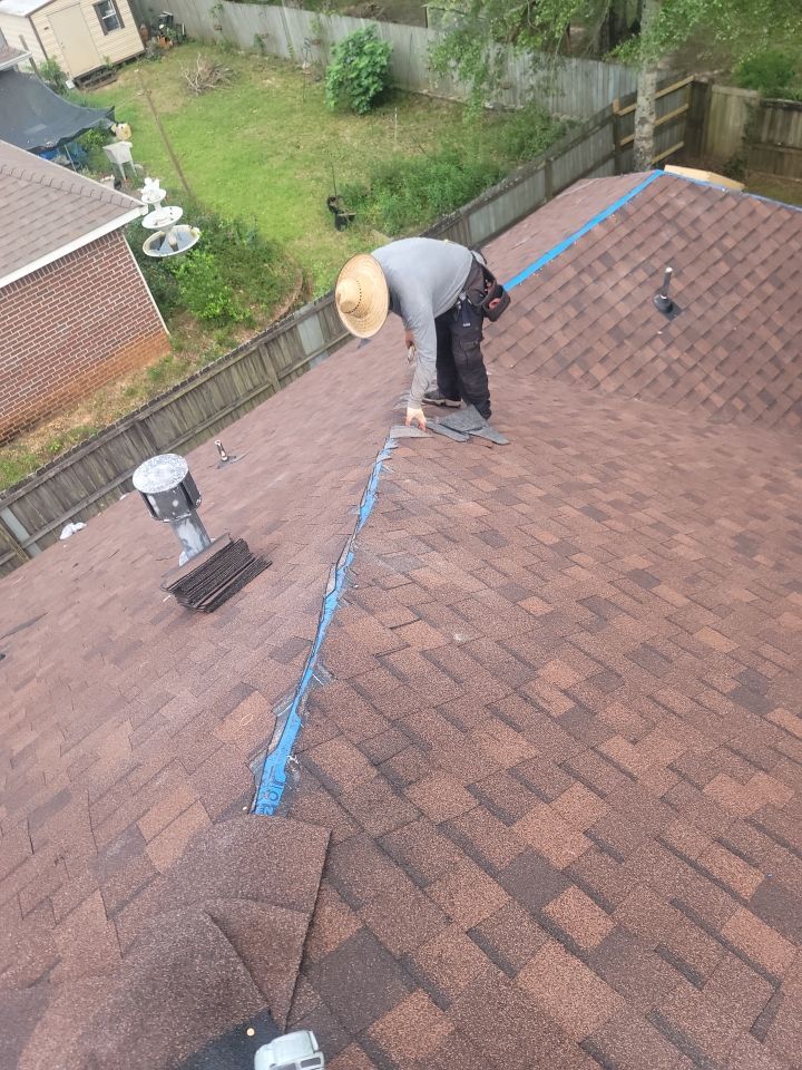 Residential Roofing Installation using Roof Replacement by American Roofing & Construction LLC