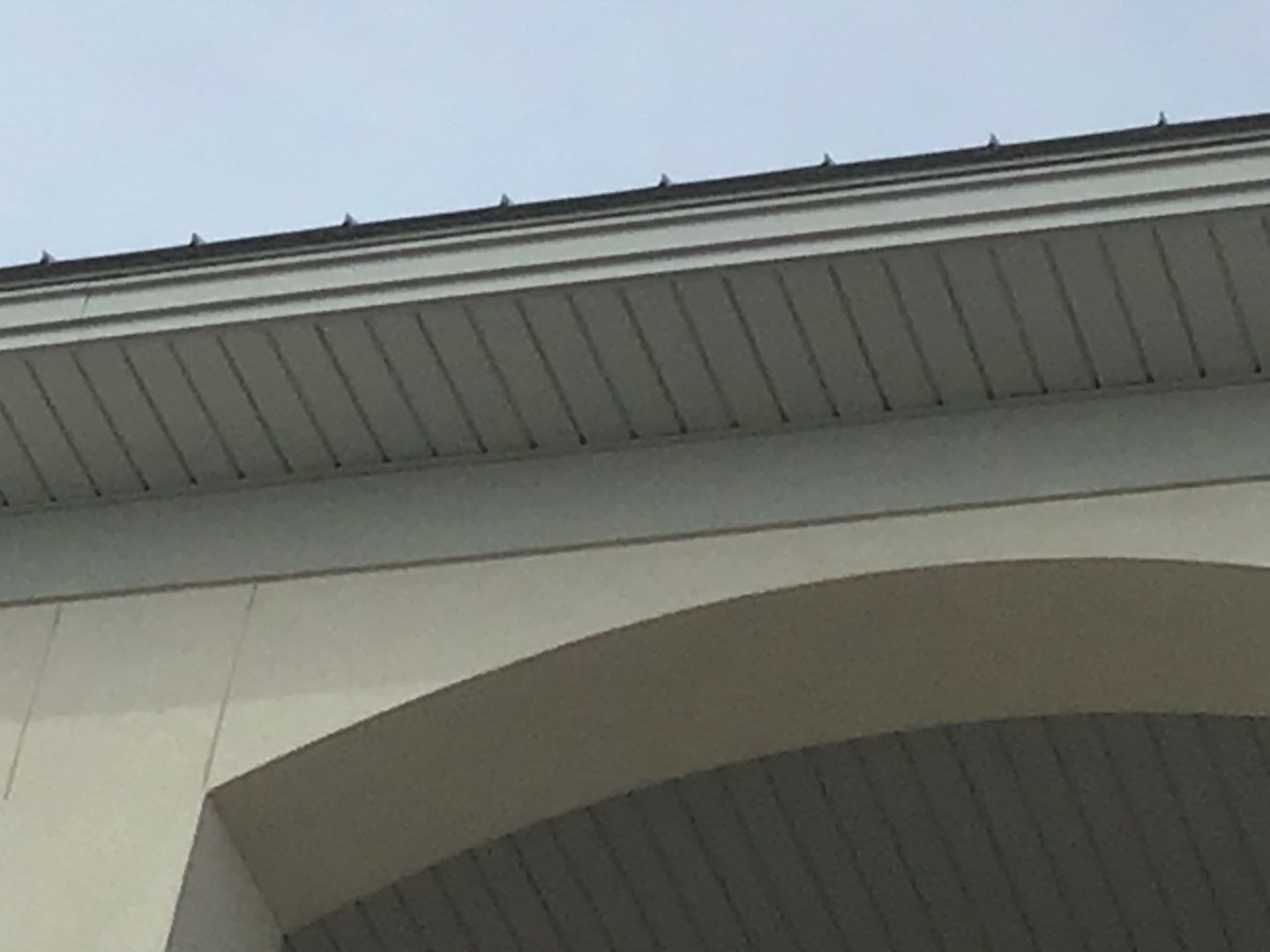 Soffit and Fascia Roof Replacement using 60' Ladders in Navarre by Gutter Professors