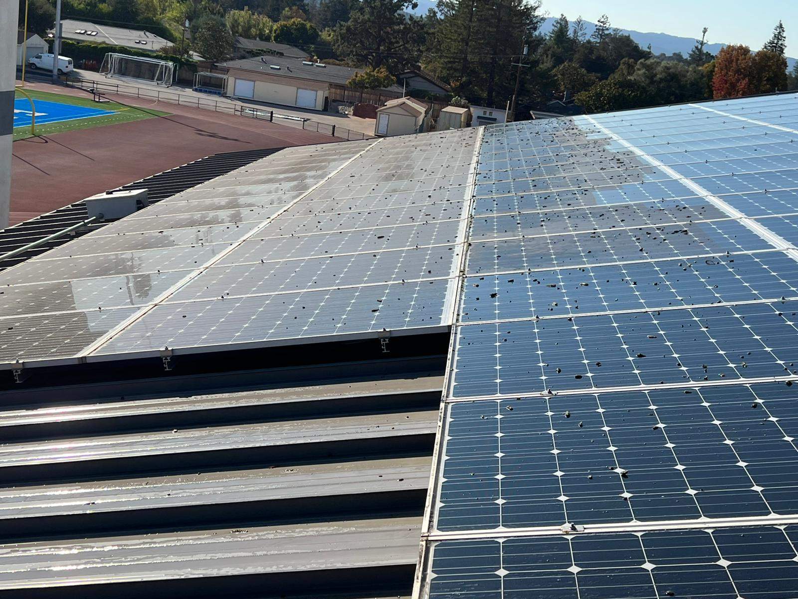 Los Alots Commercial Solar Panel Cleaning by All One Solar Shine