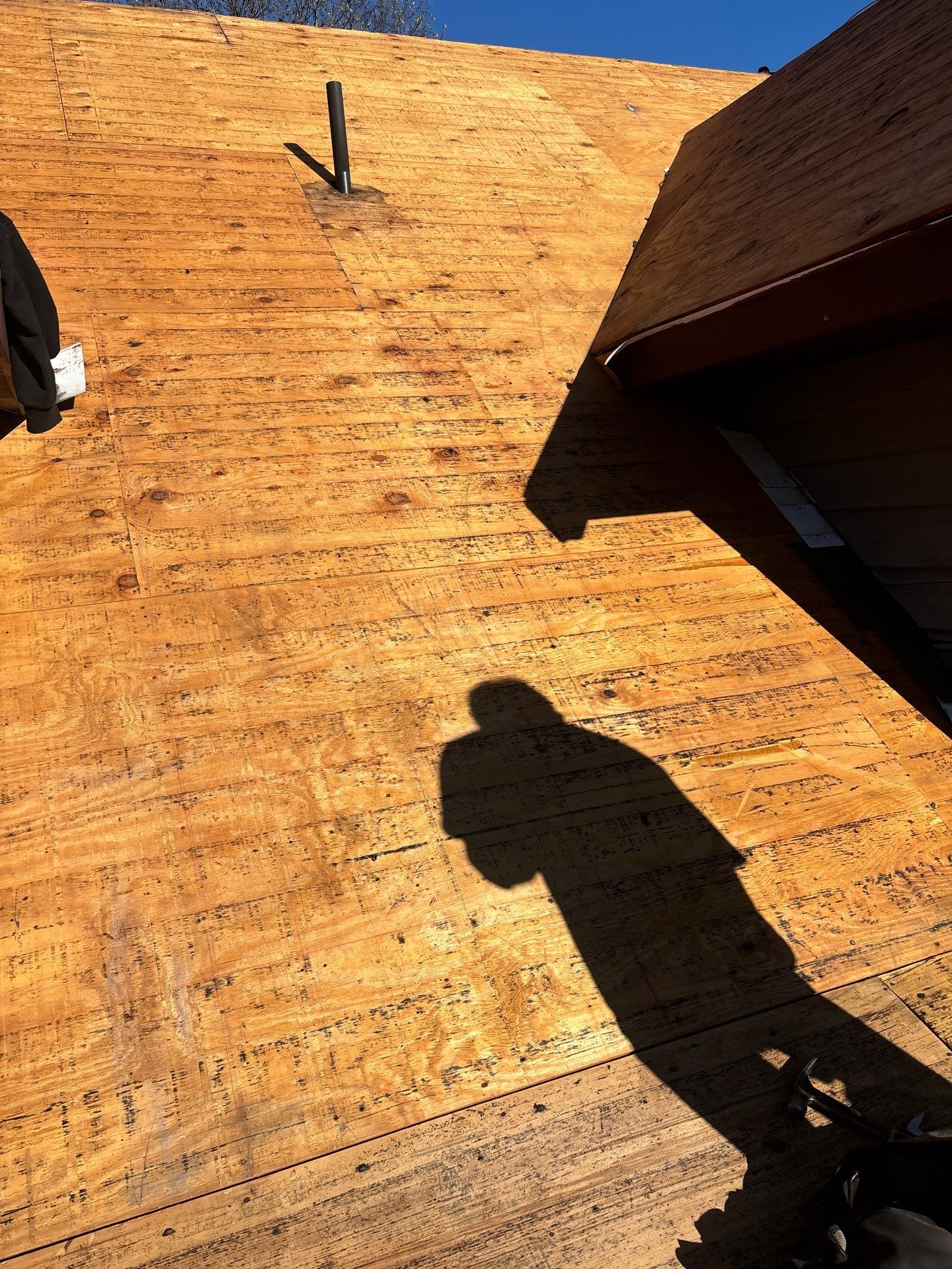 Residential Roofing Installation using GAF Timberline HDZ Williamsburg Slate by Rainstoppers Roofing