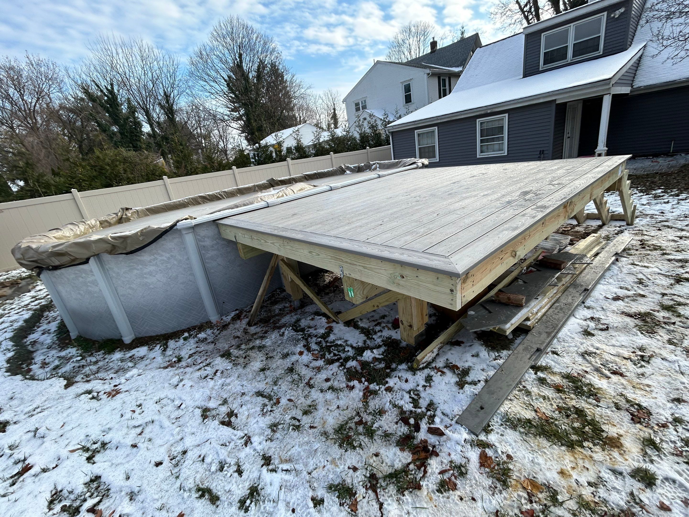 New Pool Deck by deck guardian