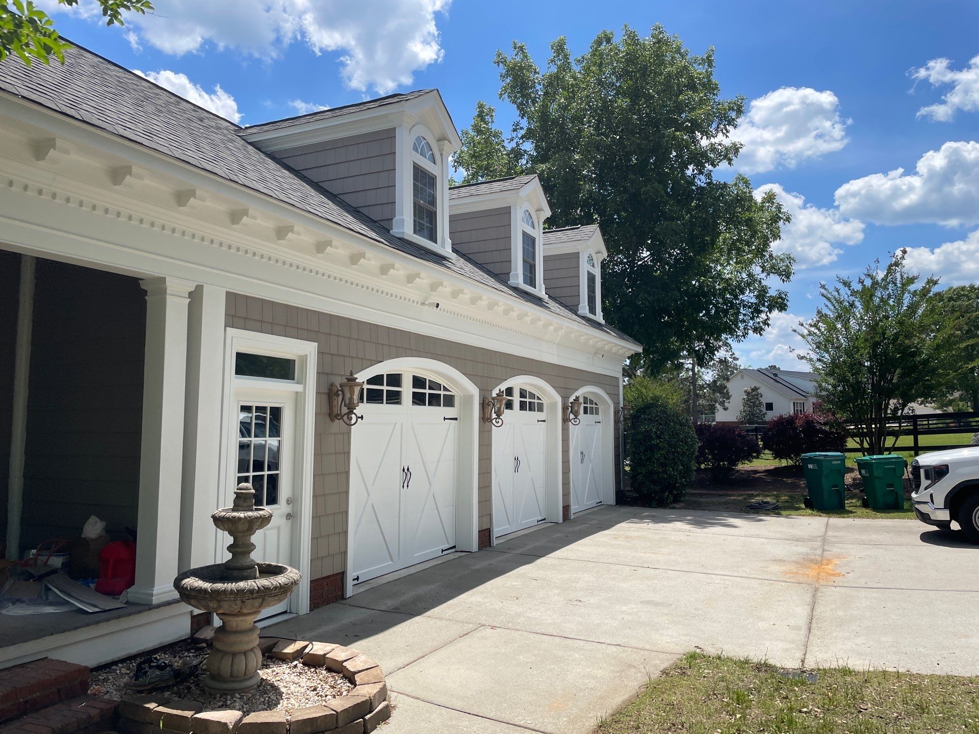 Full Exterior Painting and Color Restoration in Warrenville by Fresh Coat Painters of Augusta