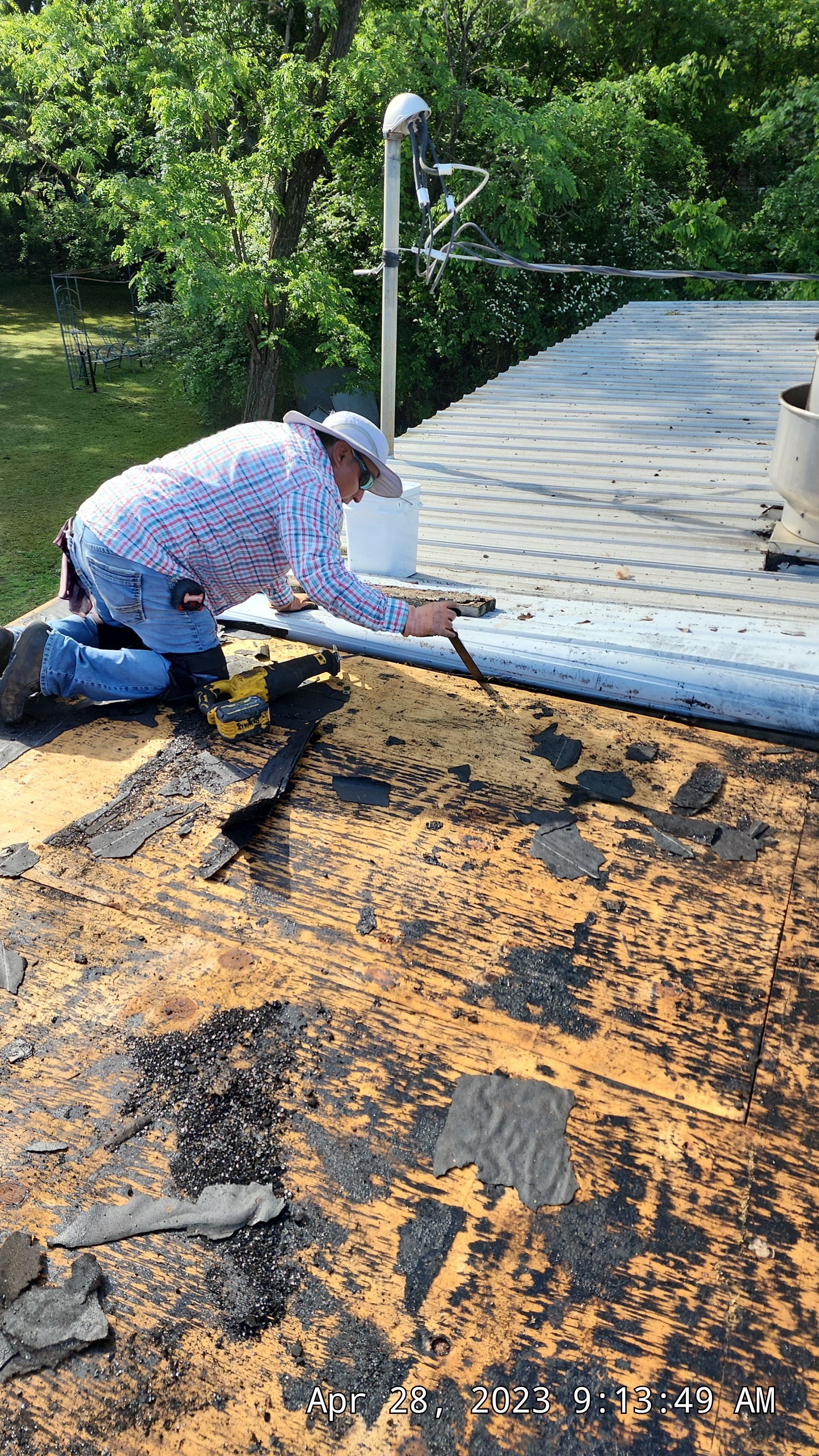 Store Building in Hope by Hostetler Roofing