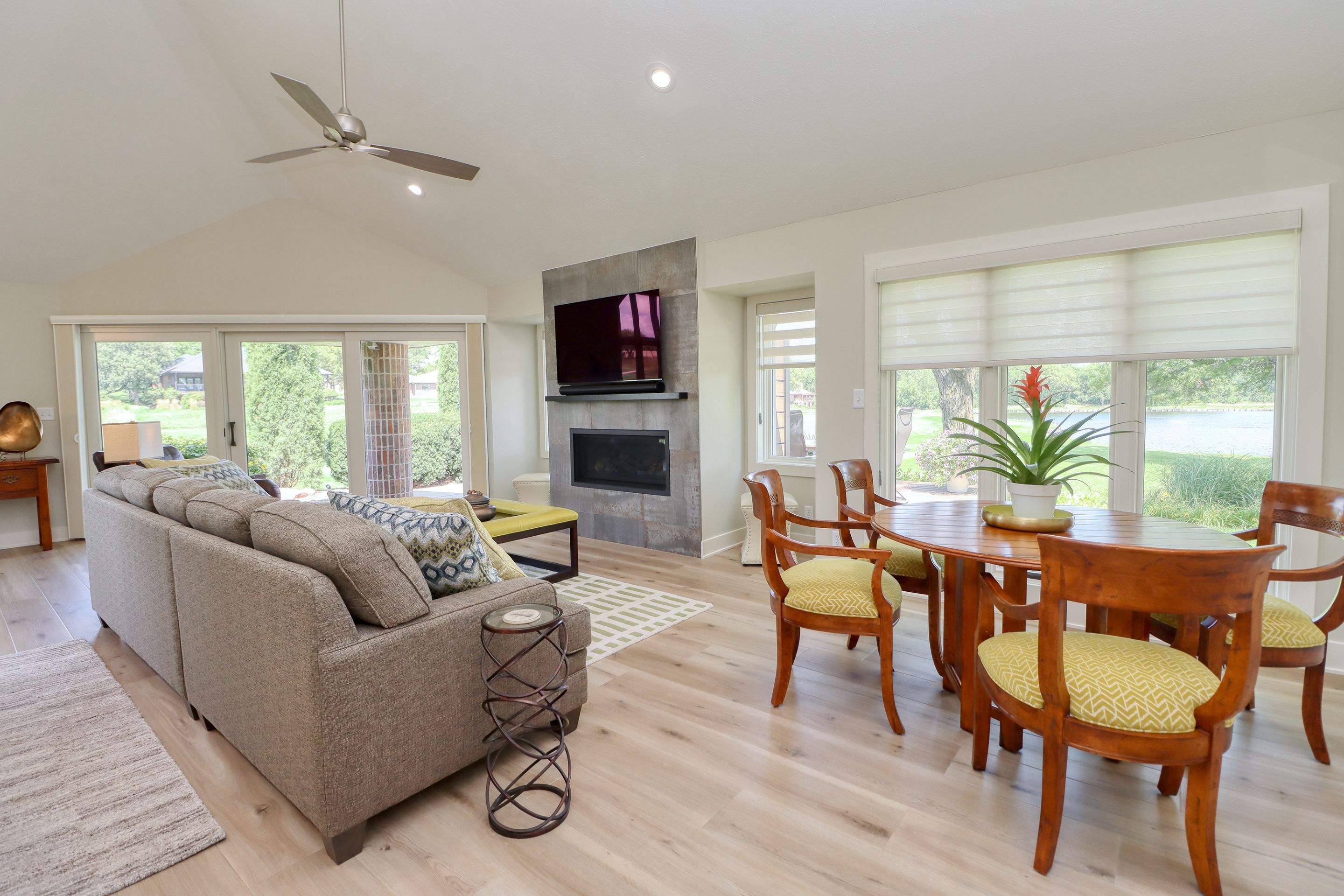 Transformation to Million dollar view  by Custom Blinds & Design