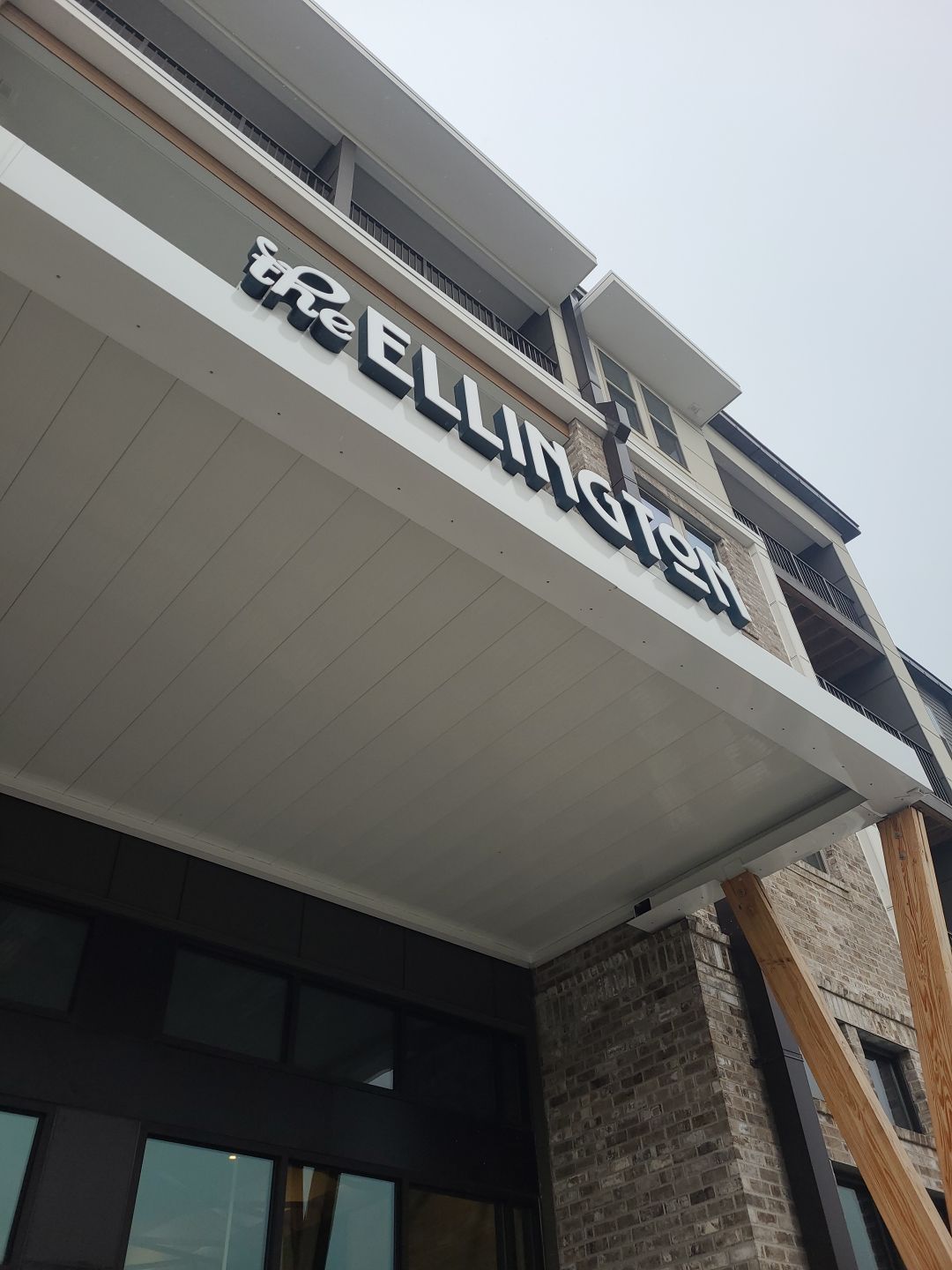 Soldier Mounted Channel Letters for Ellington by SignCrafters