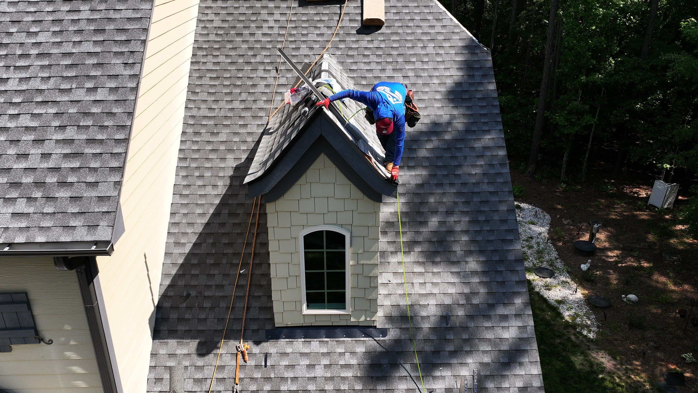 Roof Replacement - GAF Timberline HDZ Pewter Gray  by Pro Performance Roofing