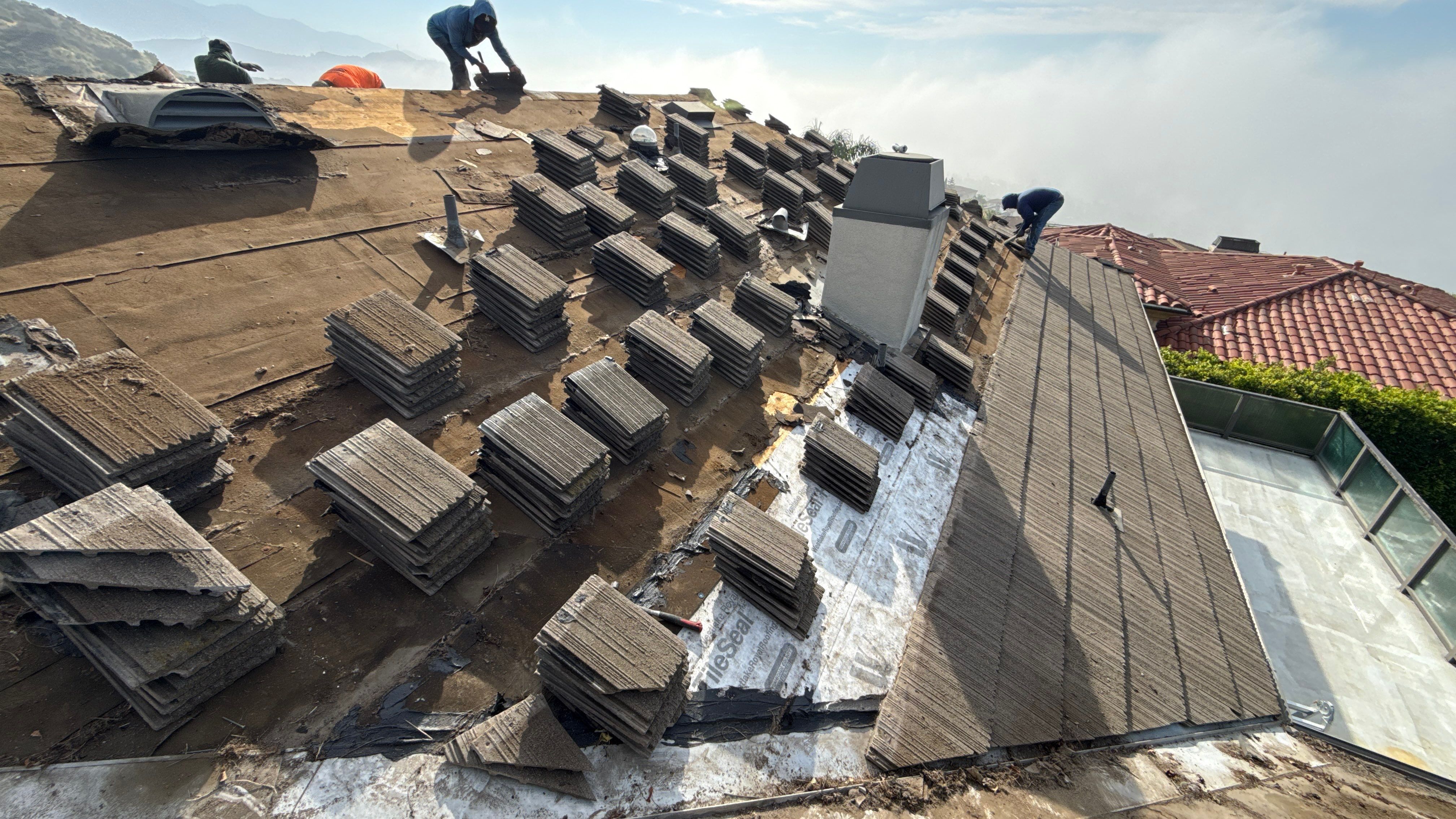 Residential Project in Glendale by Hull Brothers Roofing