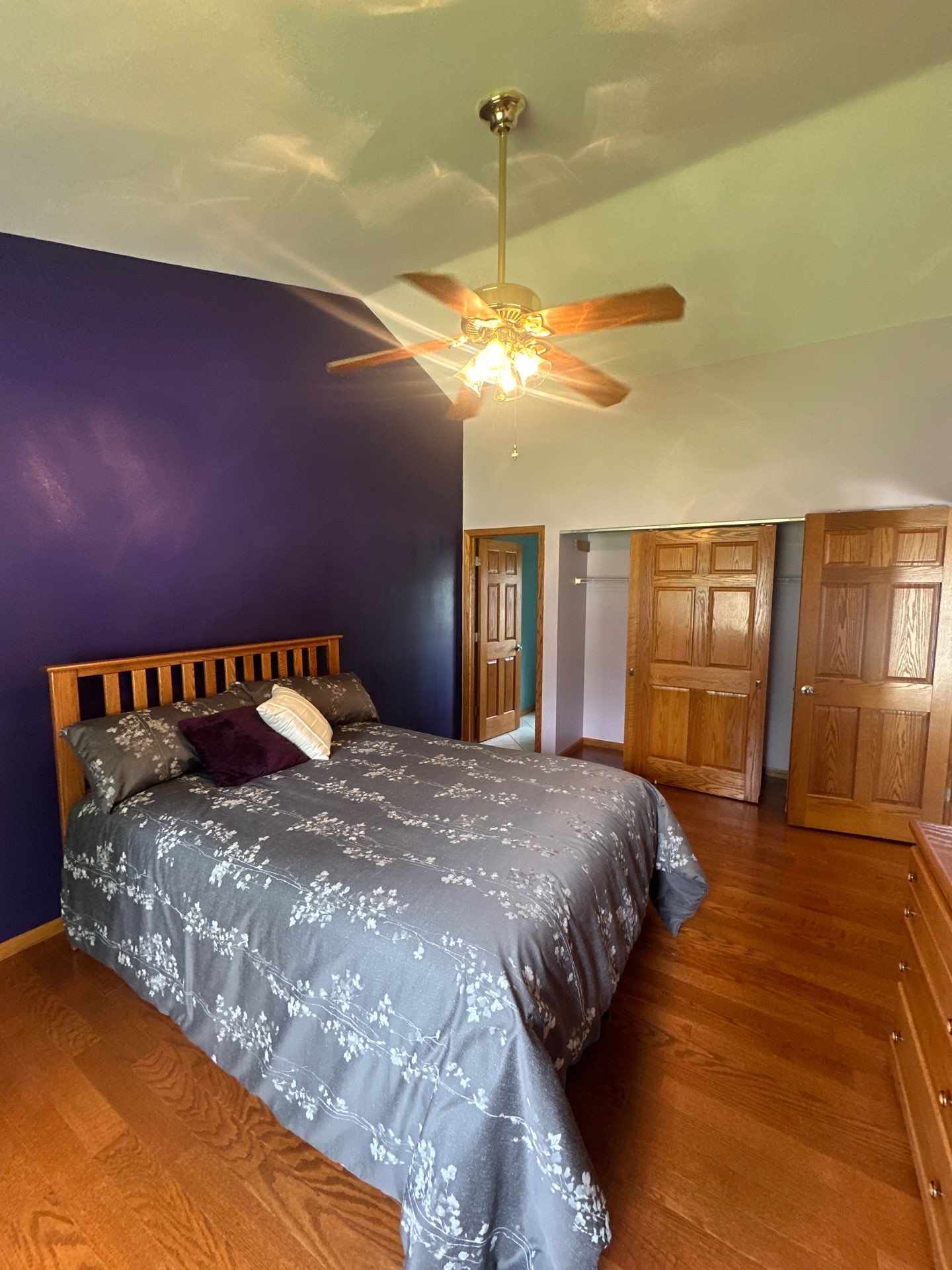 Kenosha Bedroom Wall Repair & Painting by OCS Contracting Services