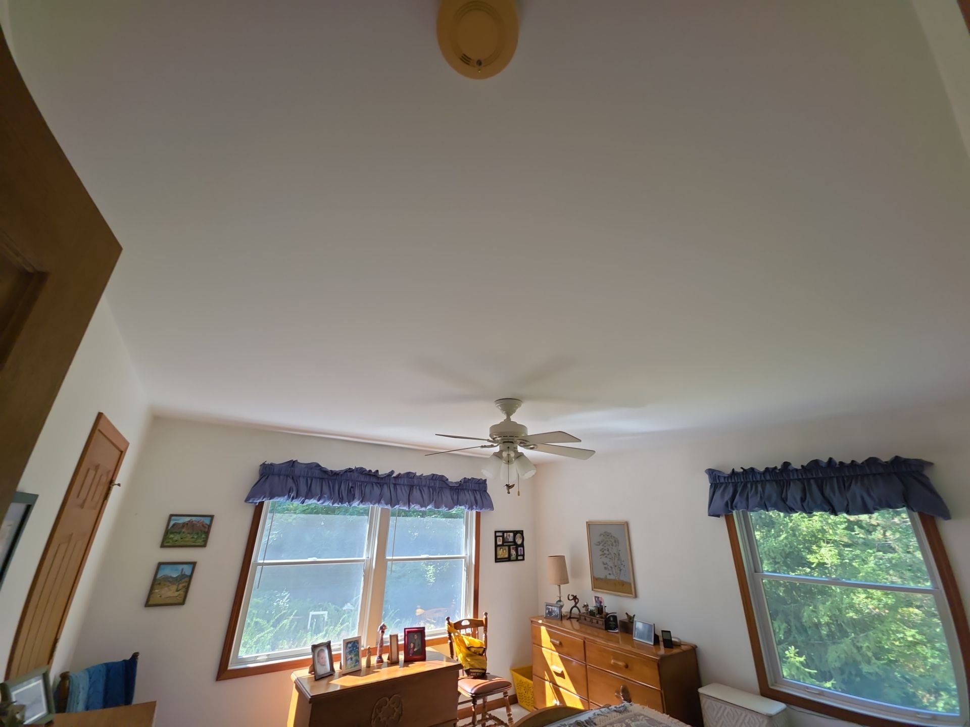 Interior Ceiling Repainting in Fremont Michigan by Gordon Painting