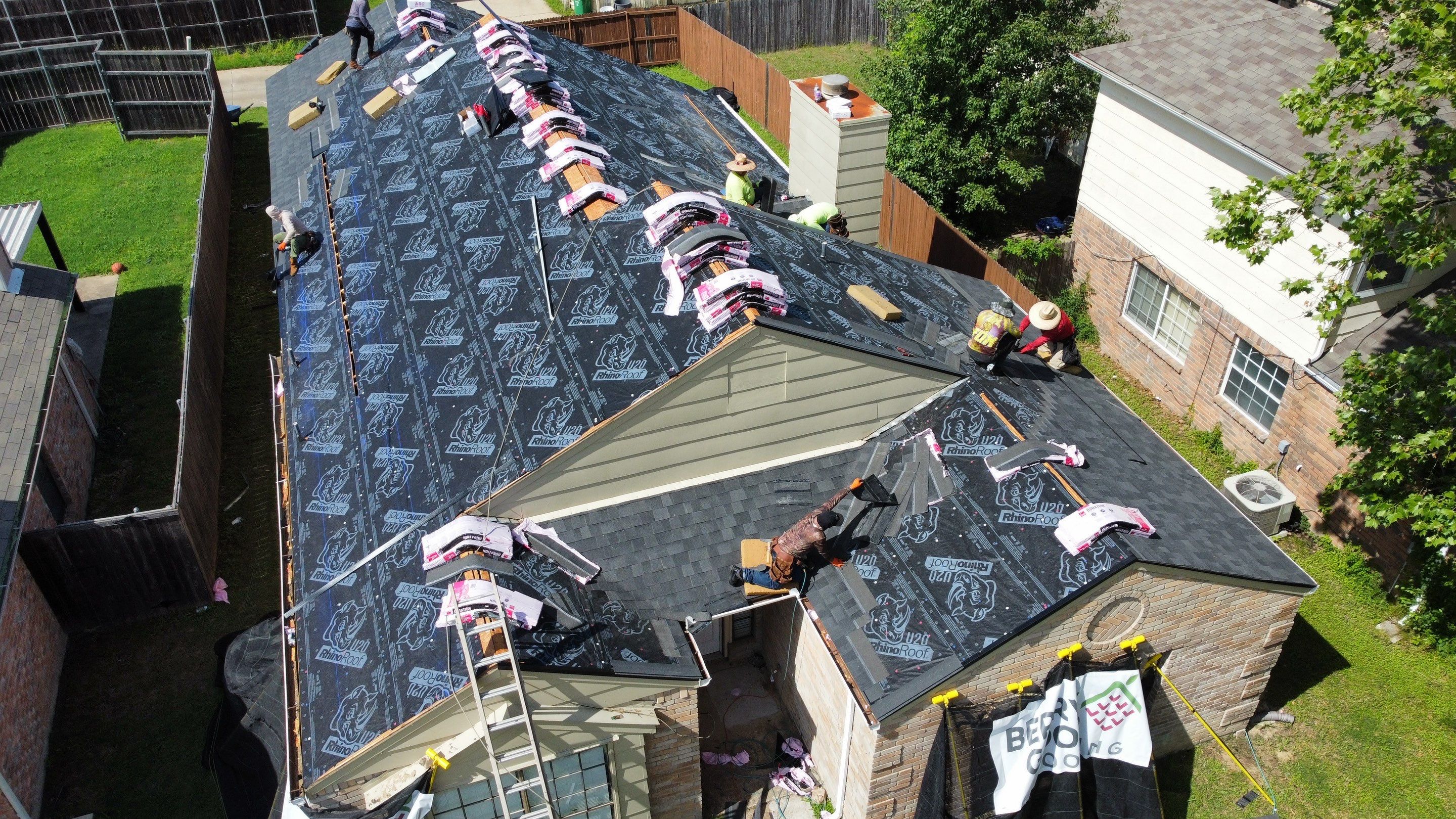 Storm Restoration Project by Berry Good Roofing 