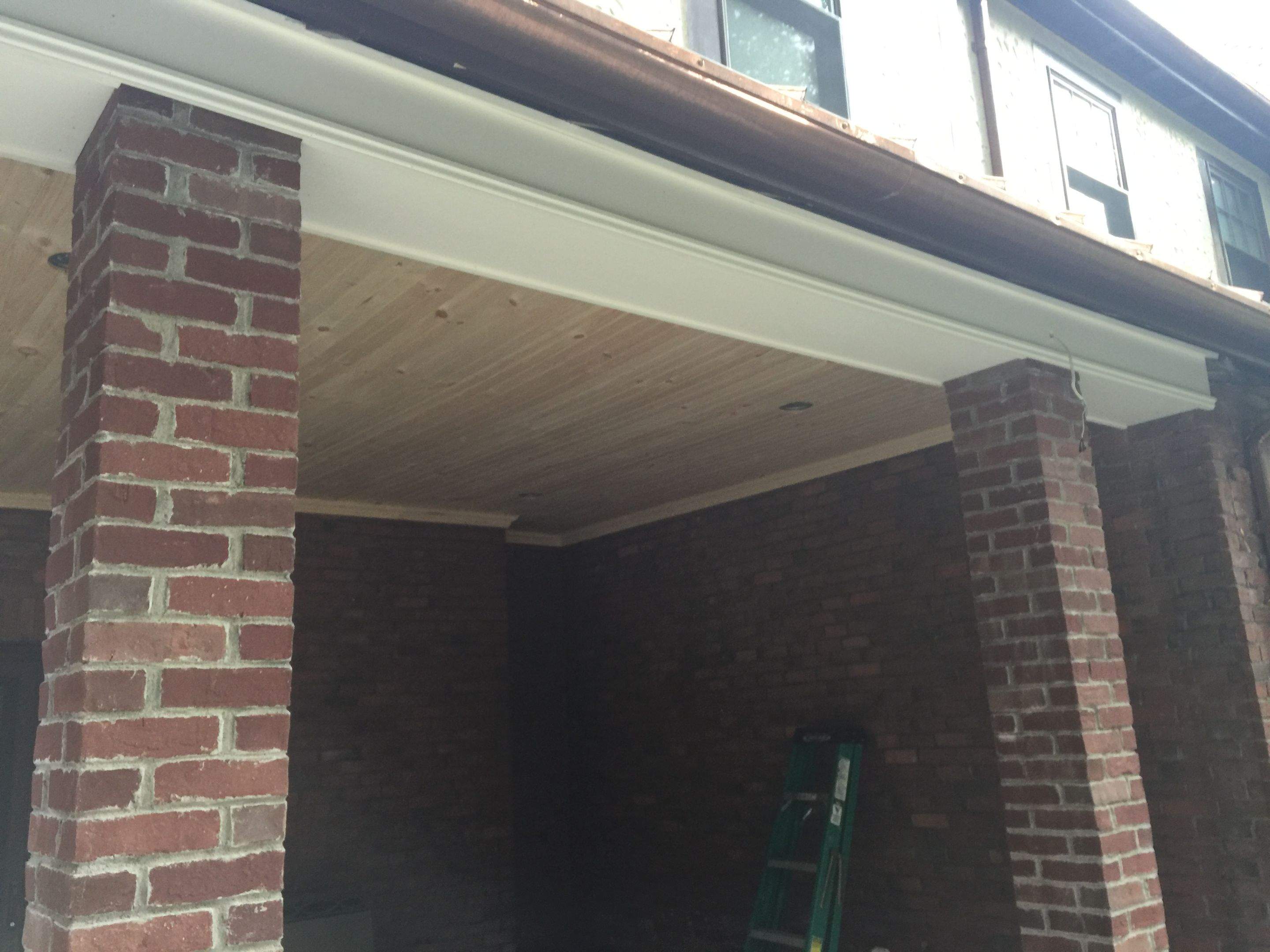 Porch/Deck Construction using AZEK by UBrothers Construction