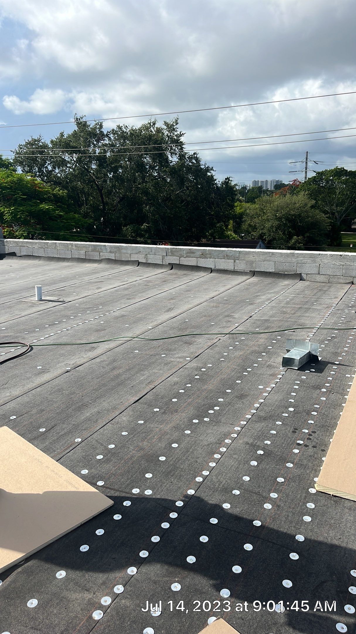 Residential New Construction Roof Installation by Earl W. Johnston Roofing 
