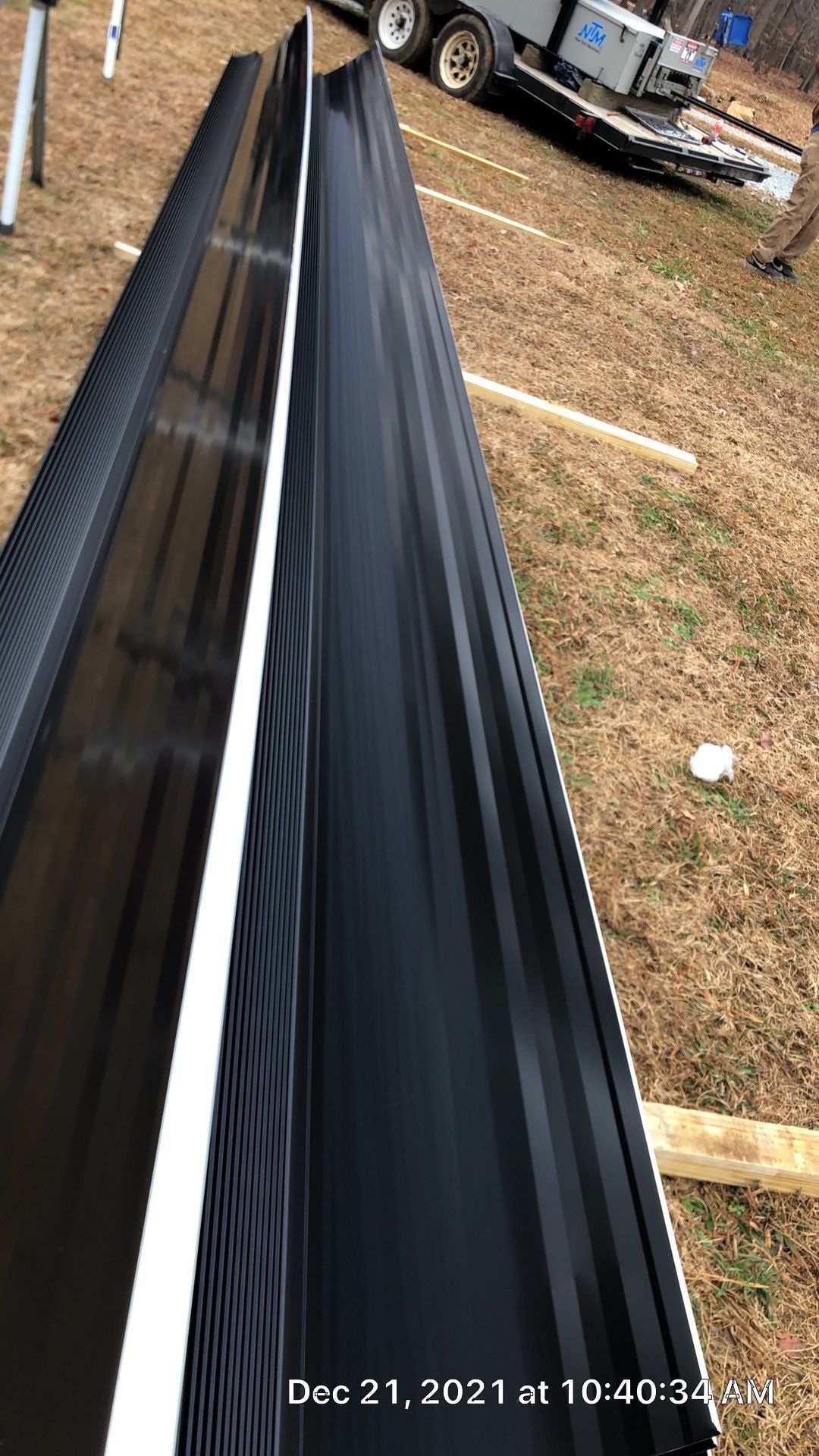 Custom Home Metal Roof Installation by Just In Time Roofing and Restoration