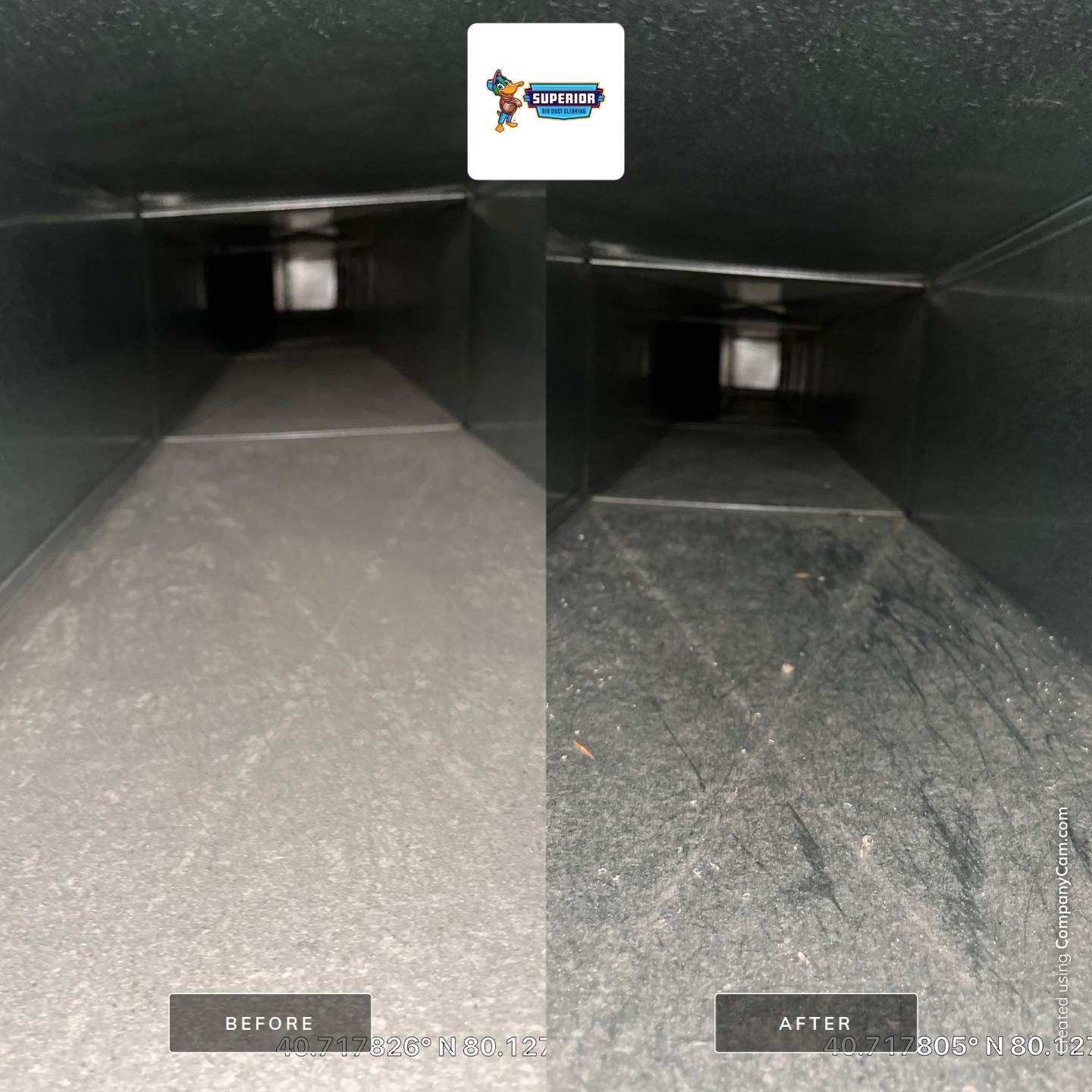 Air Duct & Dryer Vent Cleaning With a Vacuum Truck in Cranberry Twp, PA by Superior Air Duct Cleaning