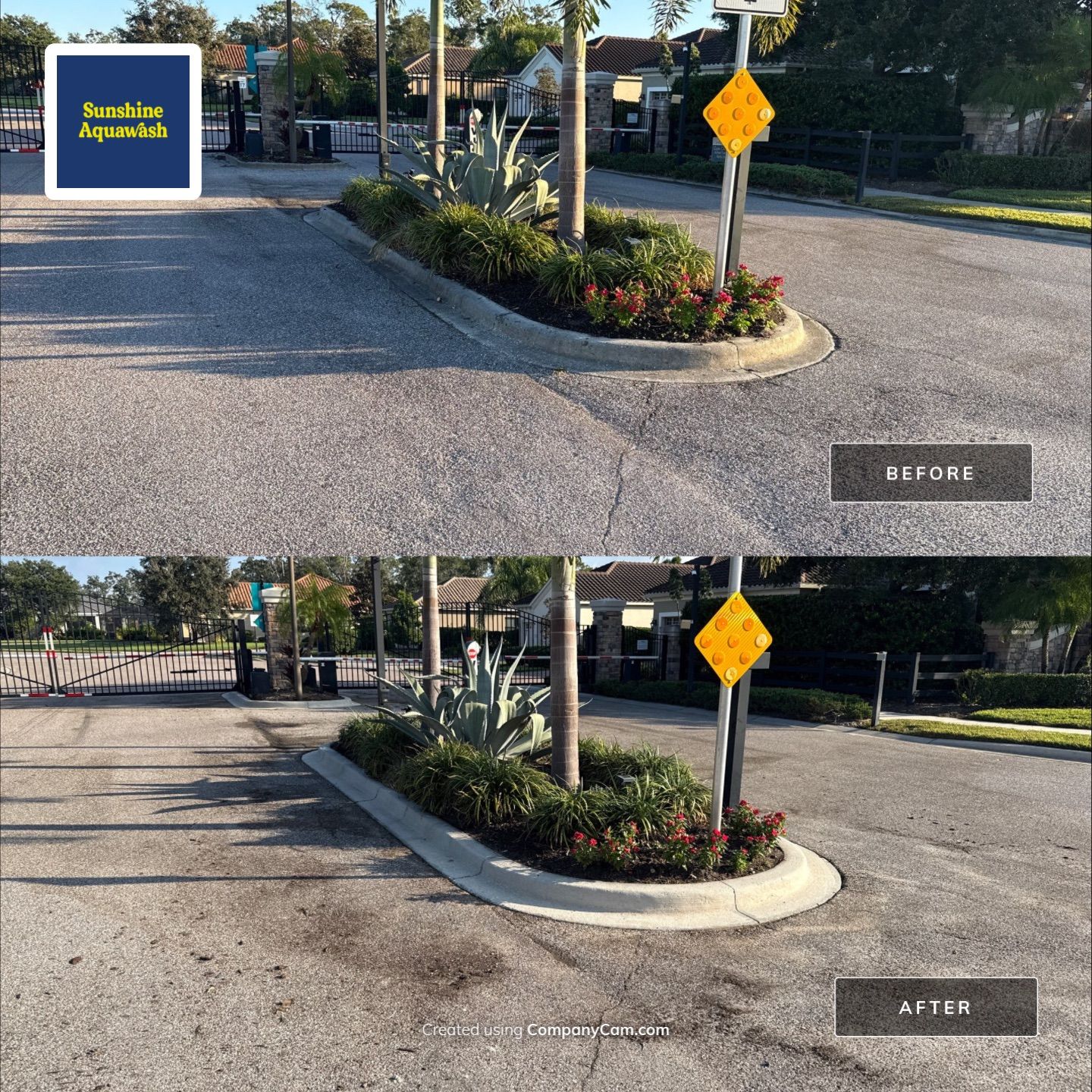 HOA Community Cleaning in River Wind | Sidewalk & Curb Pressure Washing in Bradenton, FL by Sunshine AquaWash