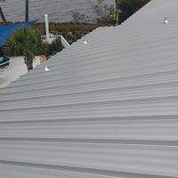 .032 Aluminum 1.5" Snap-Lock Silver Metallic  by Total Roofing System The Metal Roof Experts