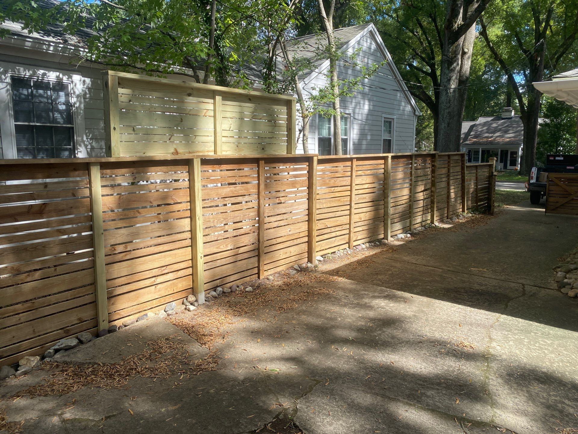 Fence Repair and Exterior Painting by Billy Weatherspoon Contractor
