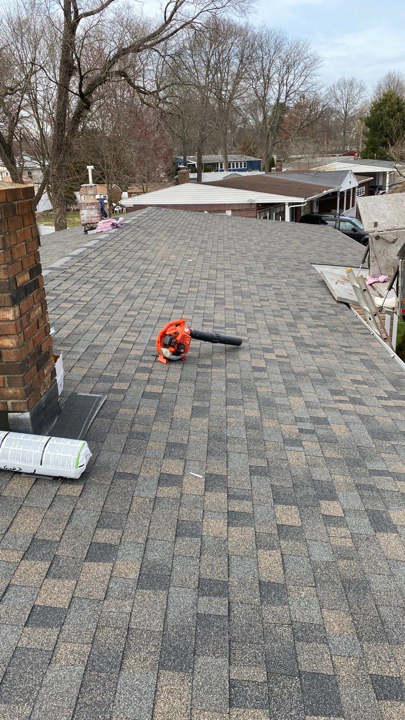 Residential Roofing Installation using Owens Corning TruDefinition Peppercorn  by A Plus Exterior