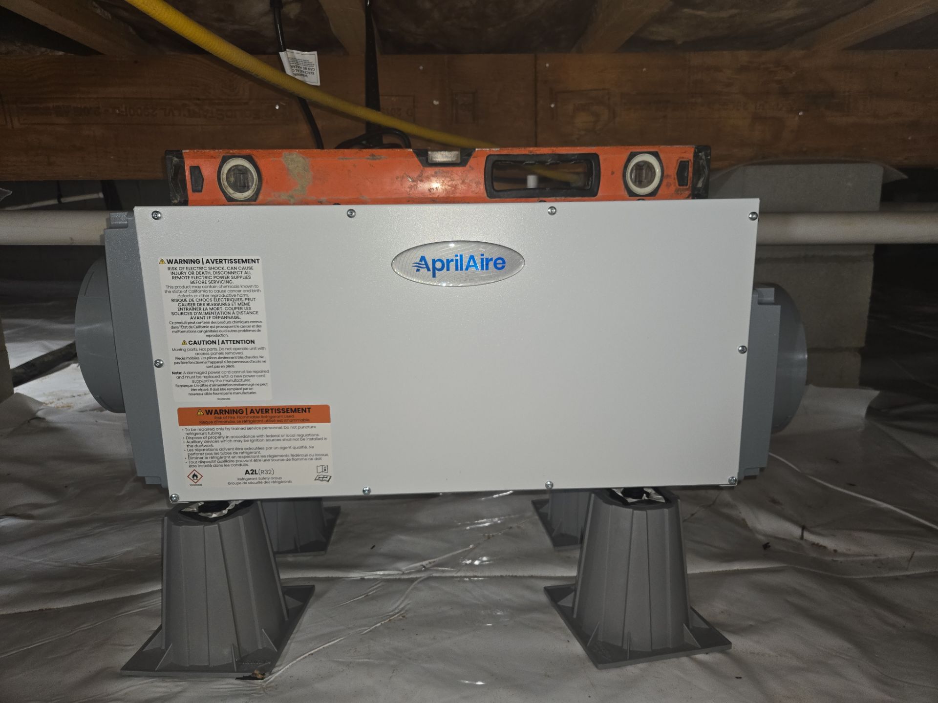 Project in Smithfield by Patriot Crawl Space Repairs