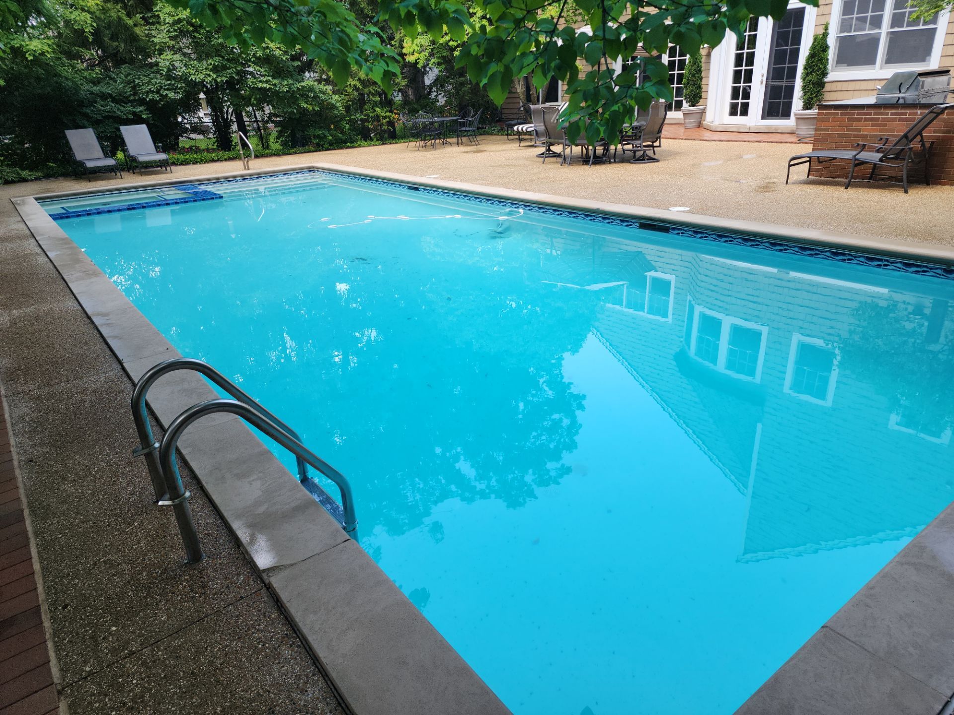Highland Park brick cleaning by Northern Power Washing LLC.