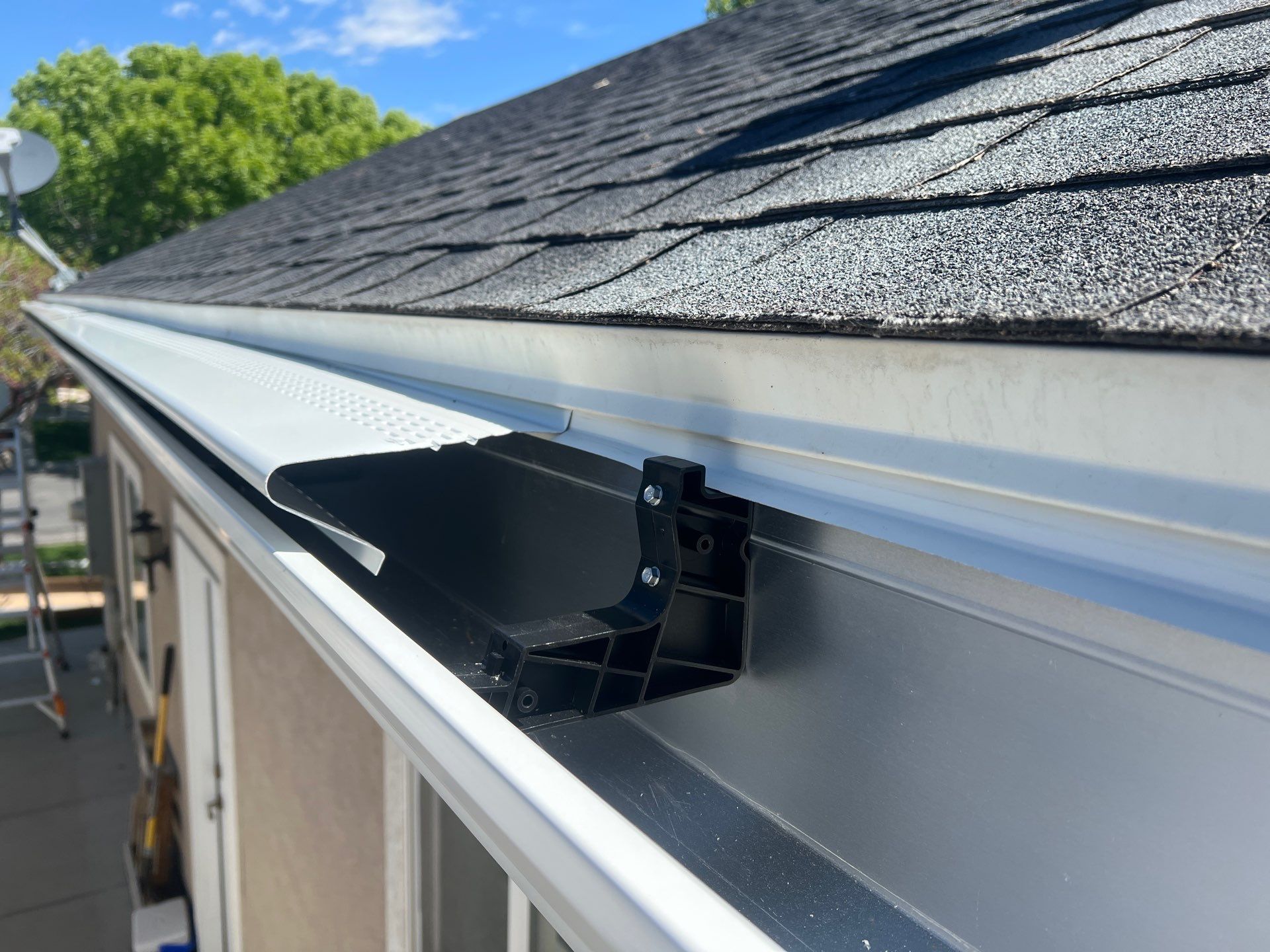 Project in Riverton by Emerald Gotcha Gutters 