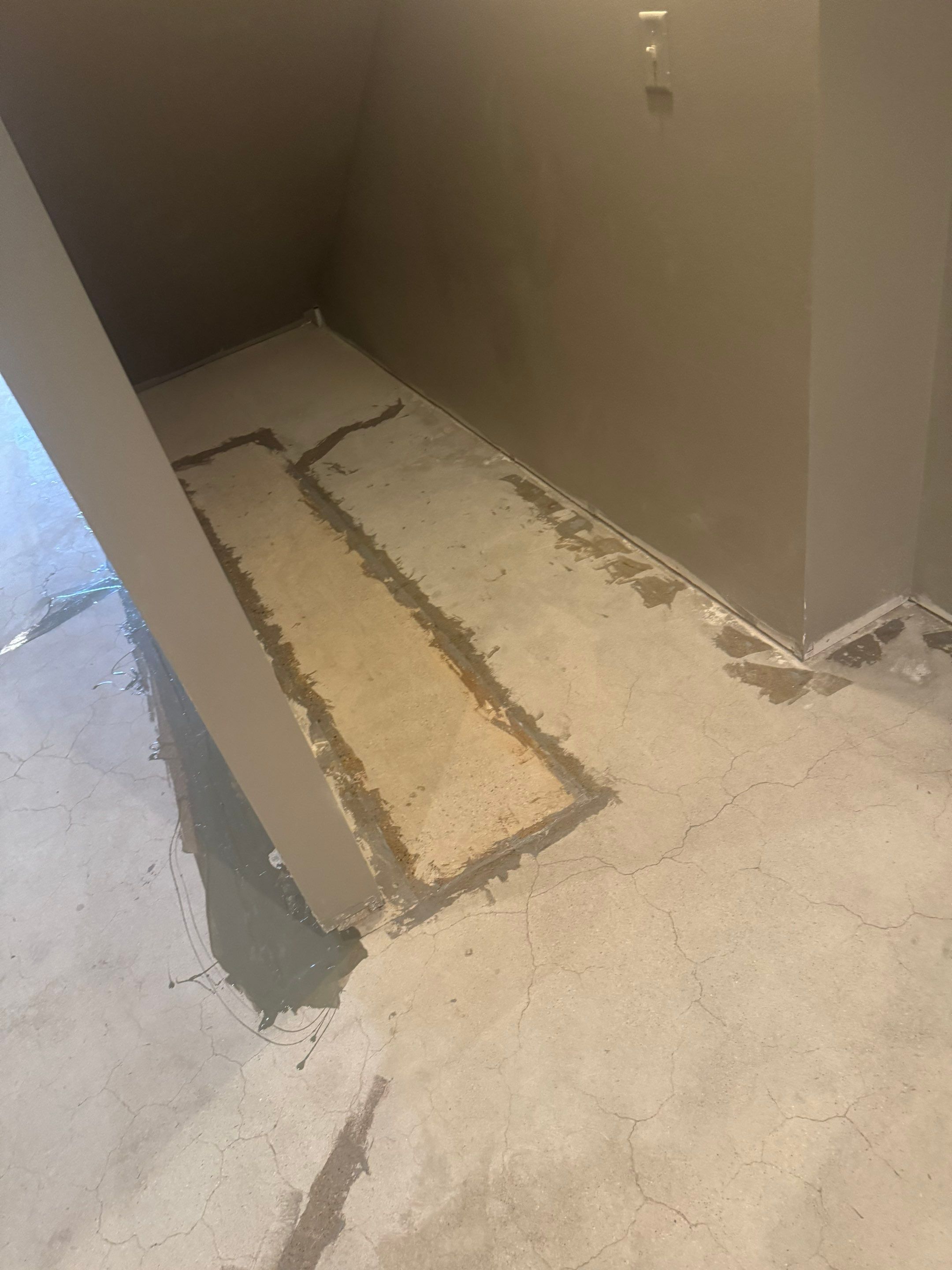 Custom Multi-Fleck Epoxy Floor Coating for Residential Basement by Select Painting, Coatings & Garage Cabinets