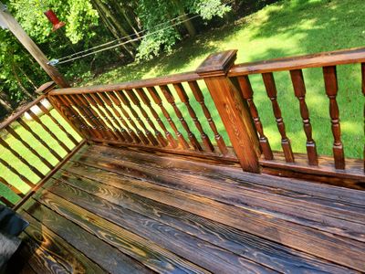 Deck using Wood Sealant
