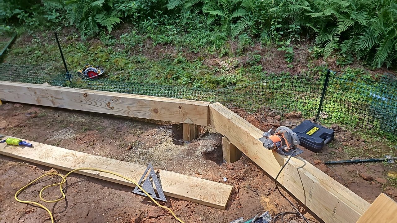 Jameswood Lane - Composite Deck Build by Pillar and Pine