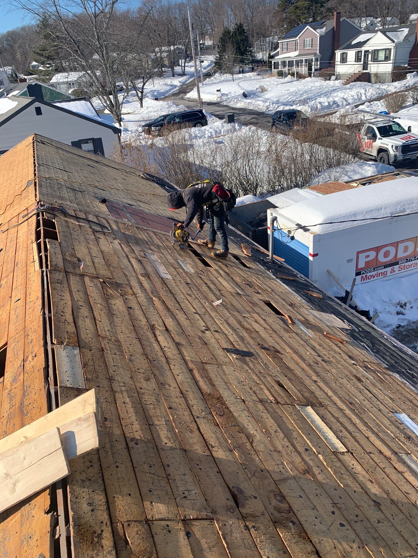 Roof Replacement-Woburn by woodland homeworks