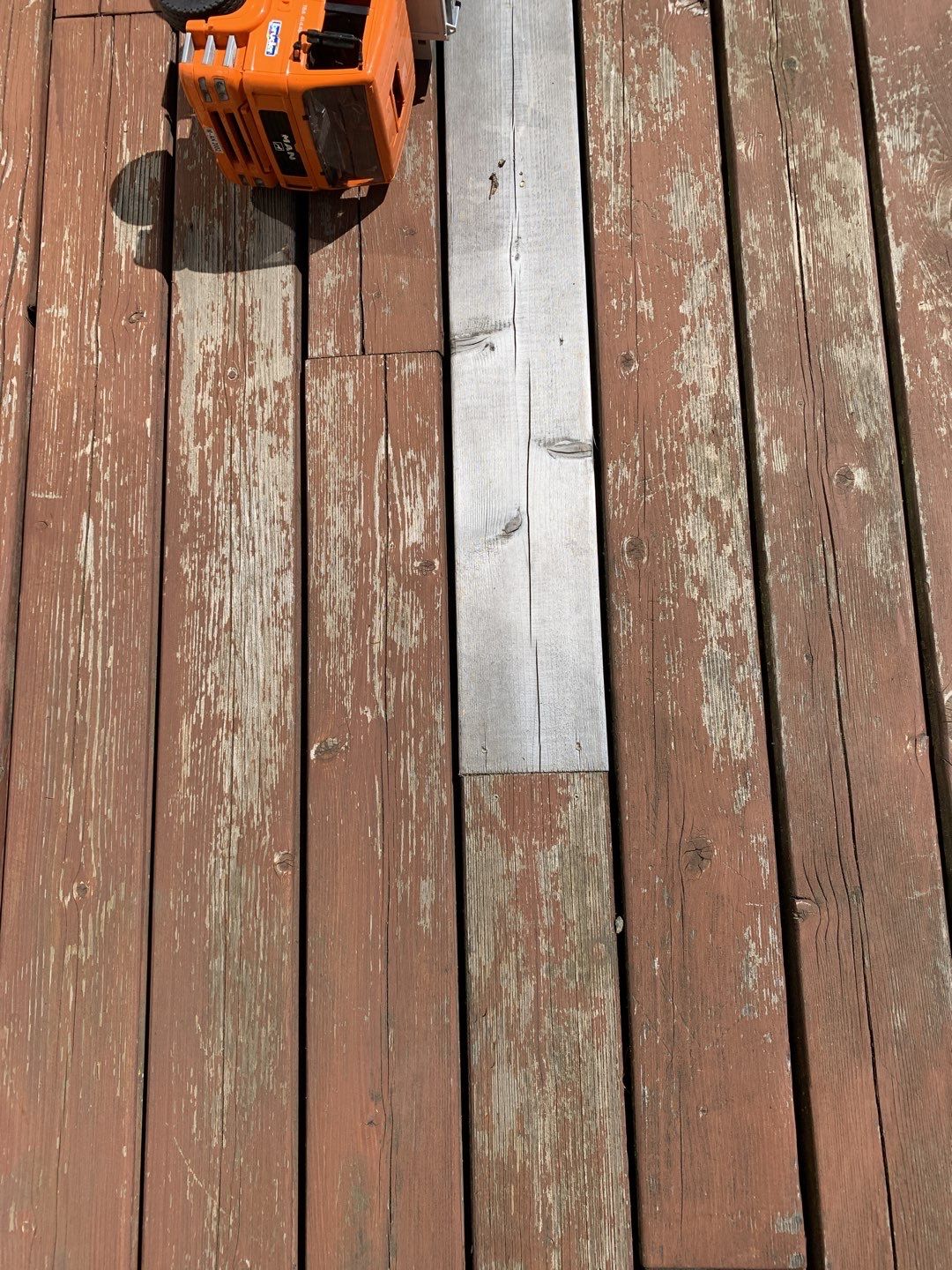 Deck Restoration using Armstrong-Clark Sierra Redwood by Paul Schopp