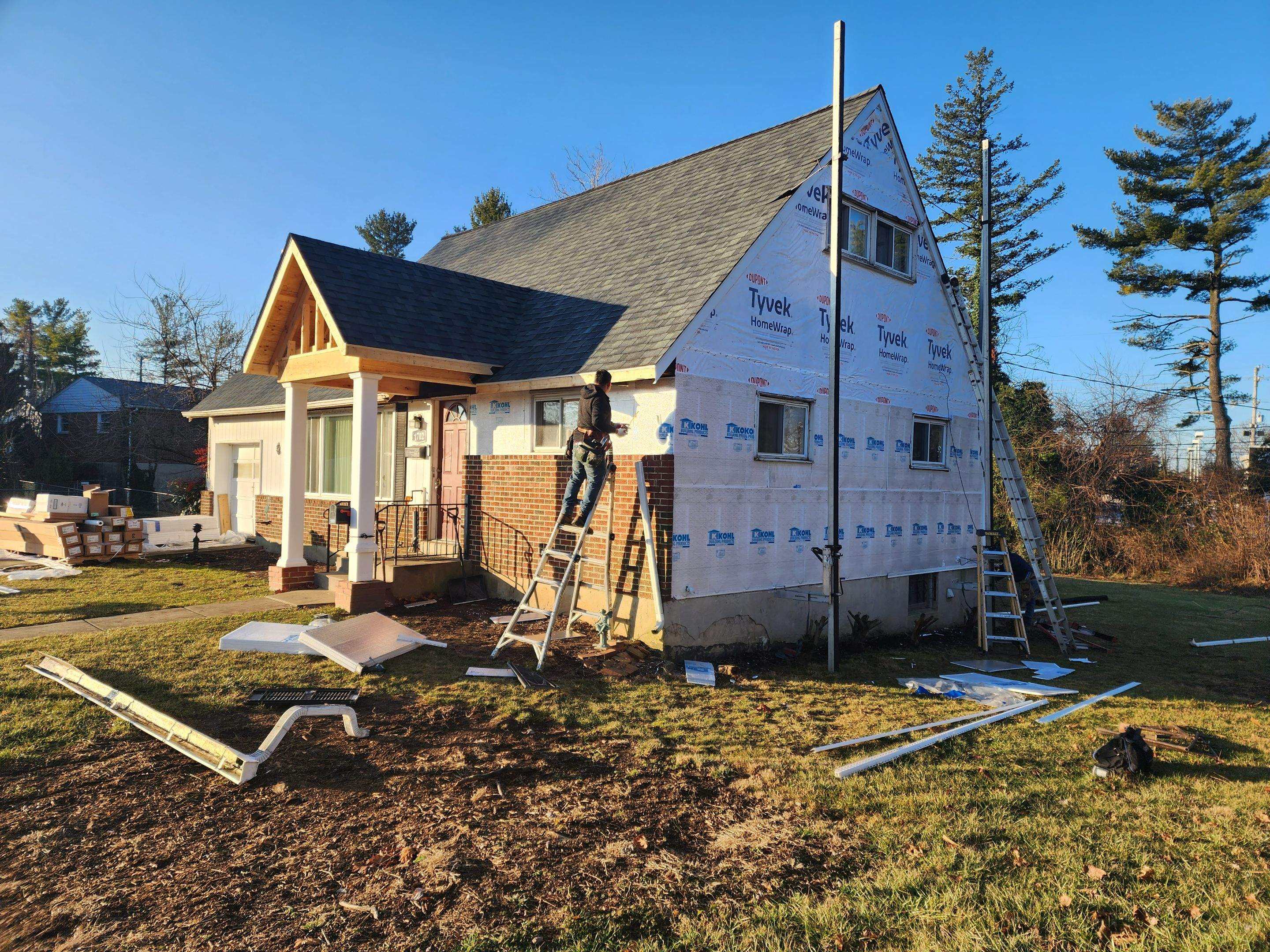 Roofing and Siding Installation  by Roof Right Inc