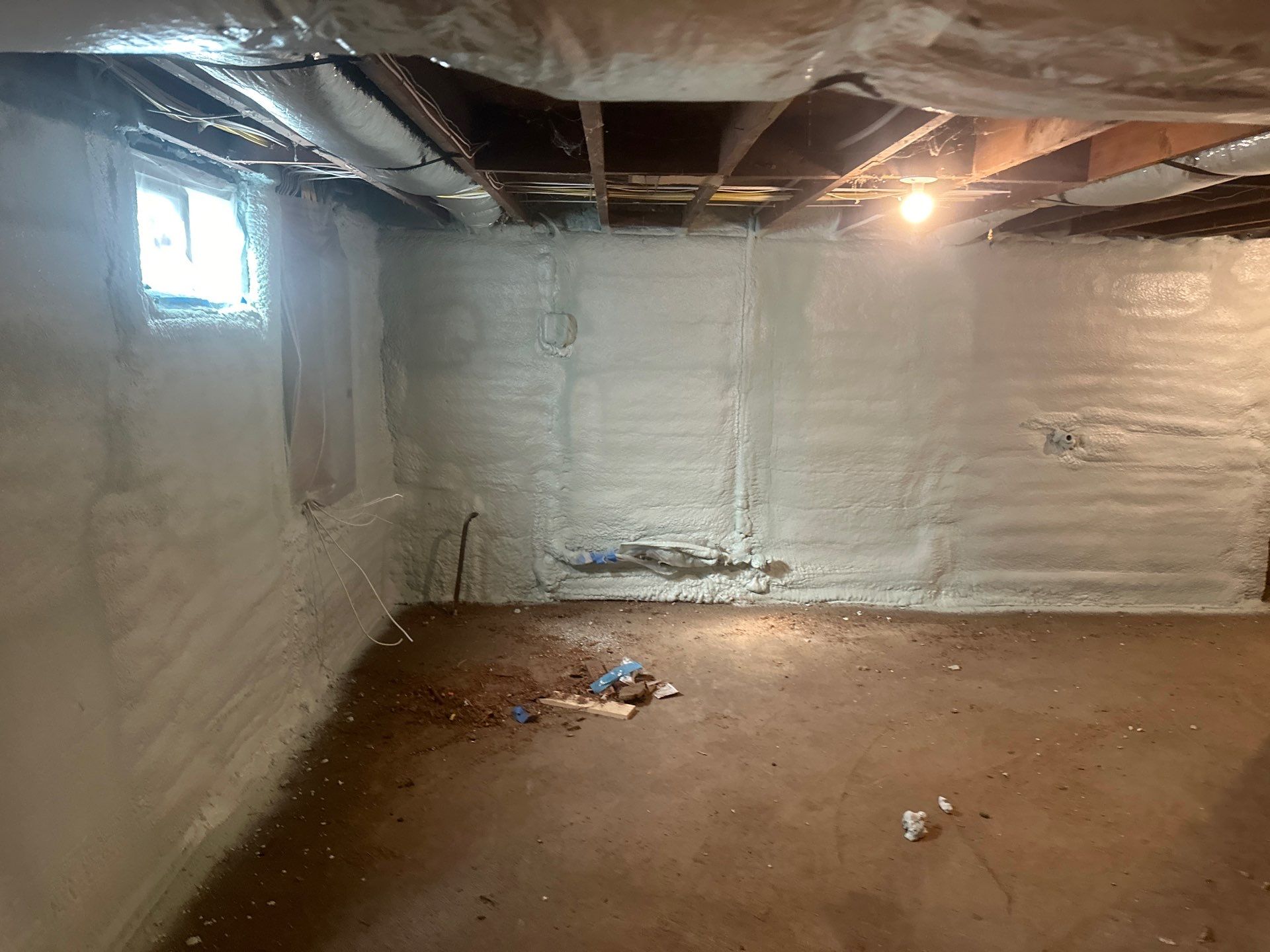 New Home Construction using Closed Cell Spray Foam by NYS Foam & Energy