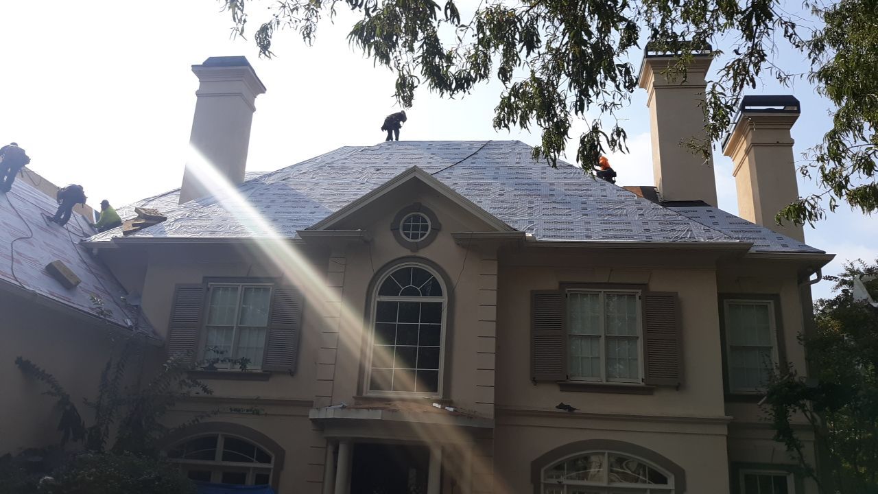 Residential Roofing Installation using GAF by Georgia Roof Advisors