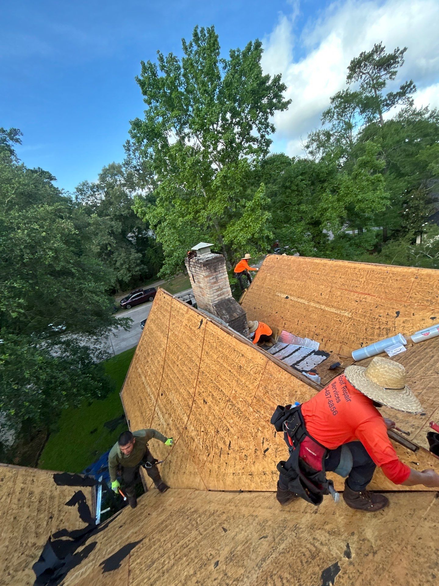Roof Replacement Spring by Roof Repair Company