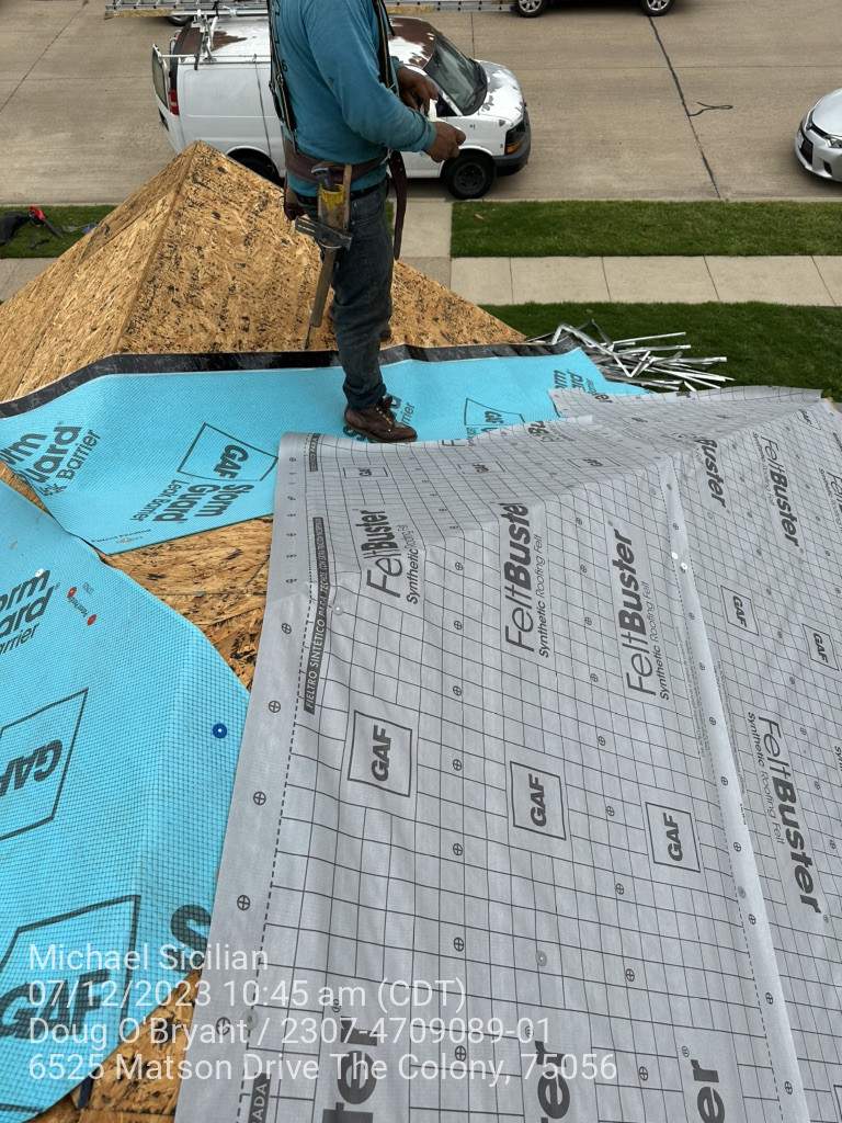 Project in The Colony by Zeus Exteriors