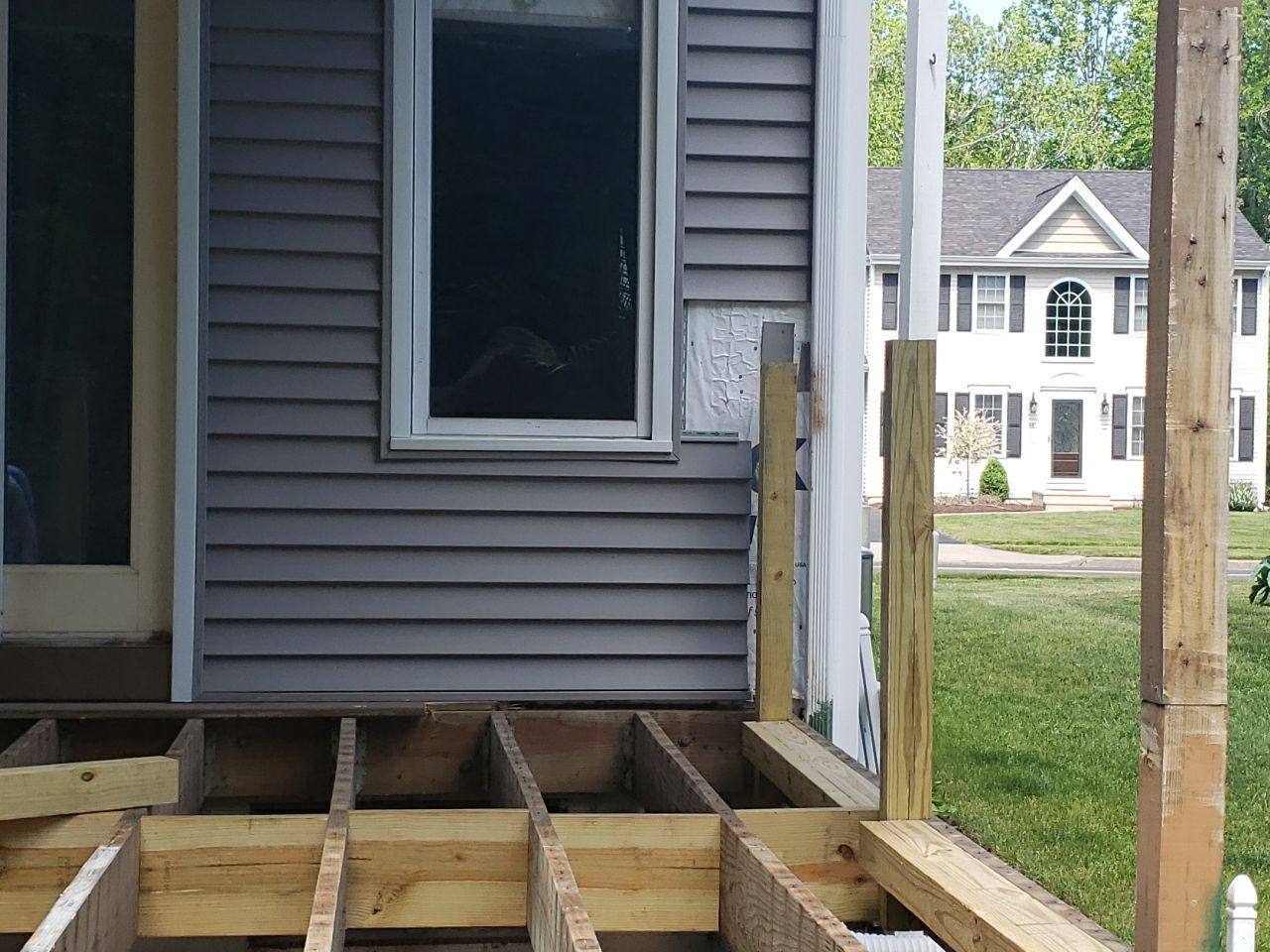 Siding Repair using Certainteed Monogram 4" Double 4 by A Plus Exterior