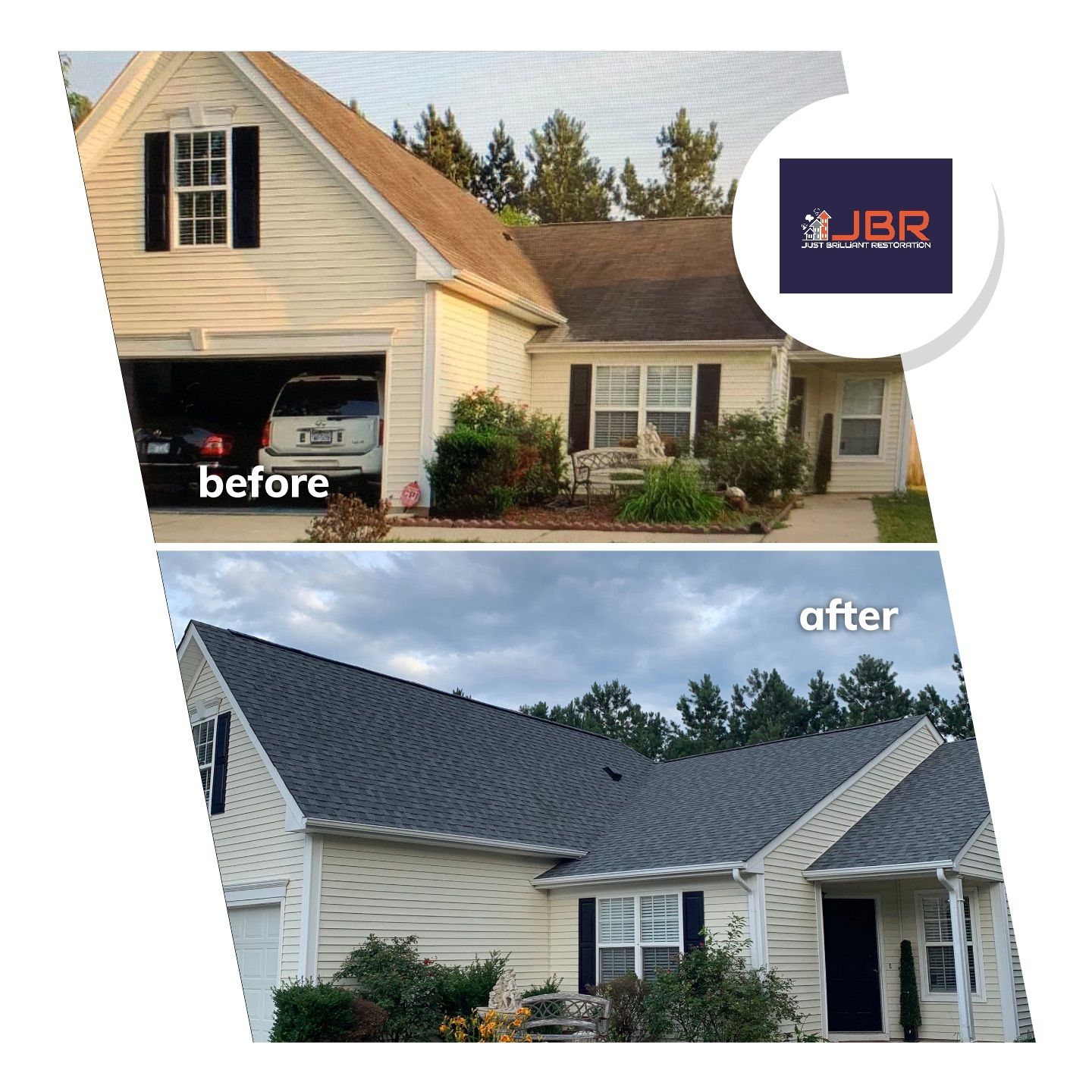 Roof Replacement by Just Brilliant Restoration JBR