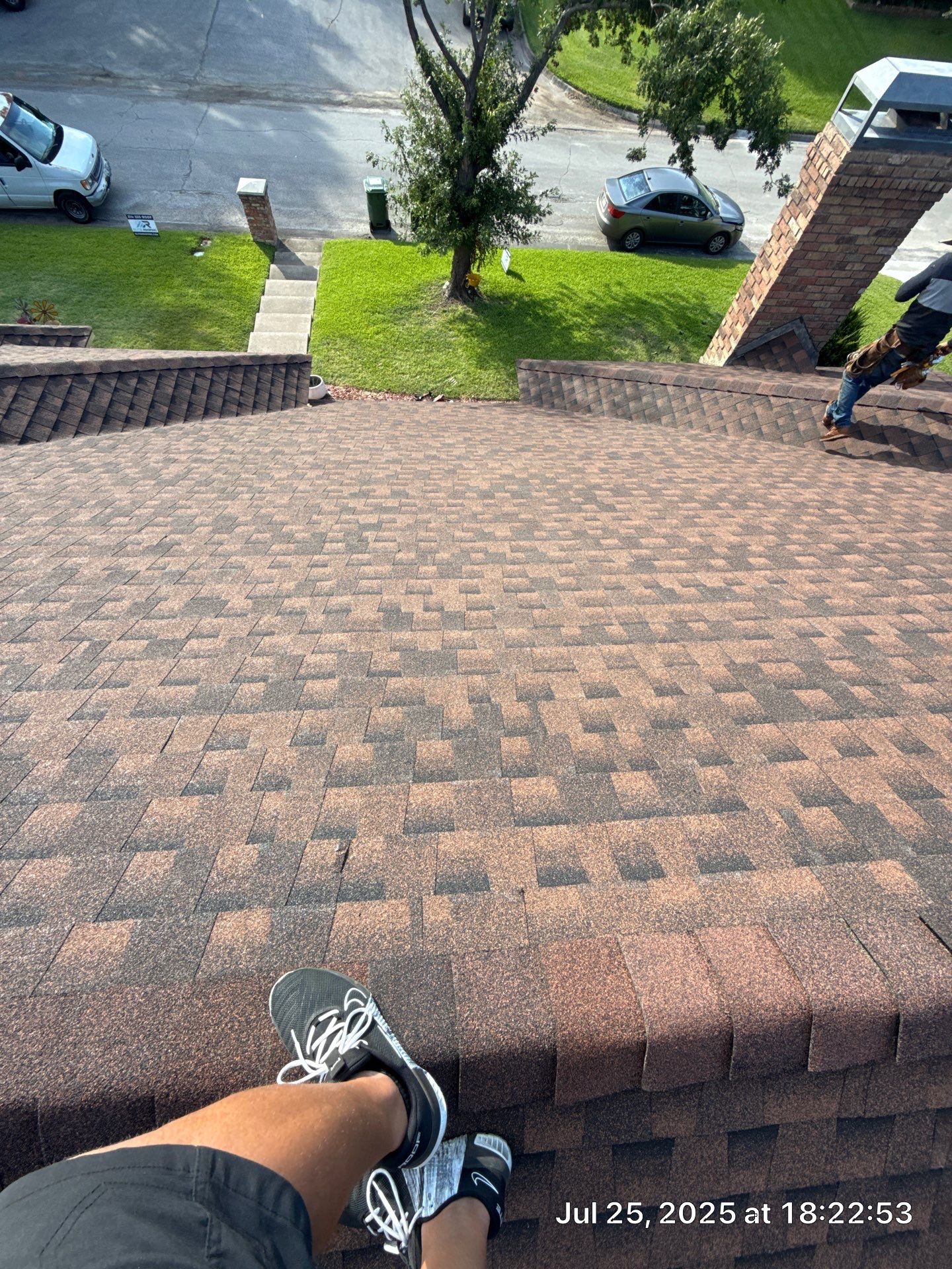 Residential Roof Replacement using GAF HDZ HICKORY by Elite Roofing LLC